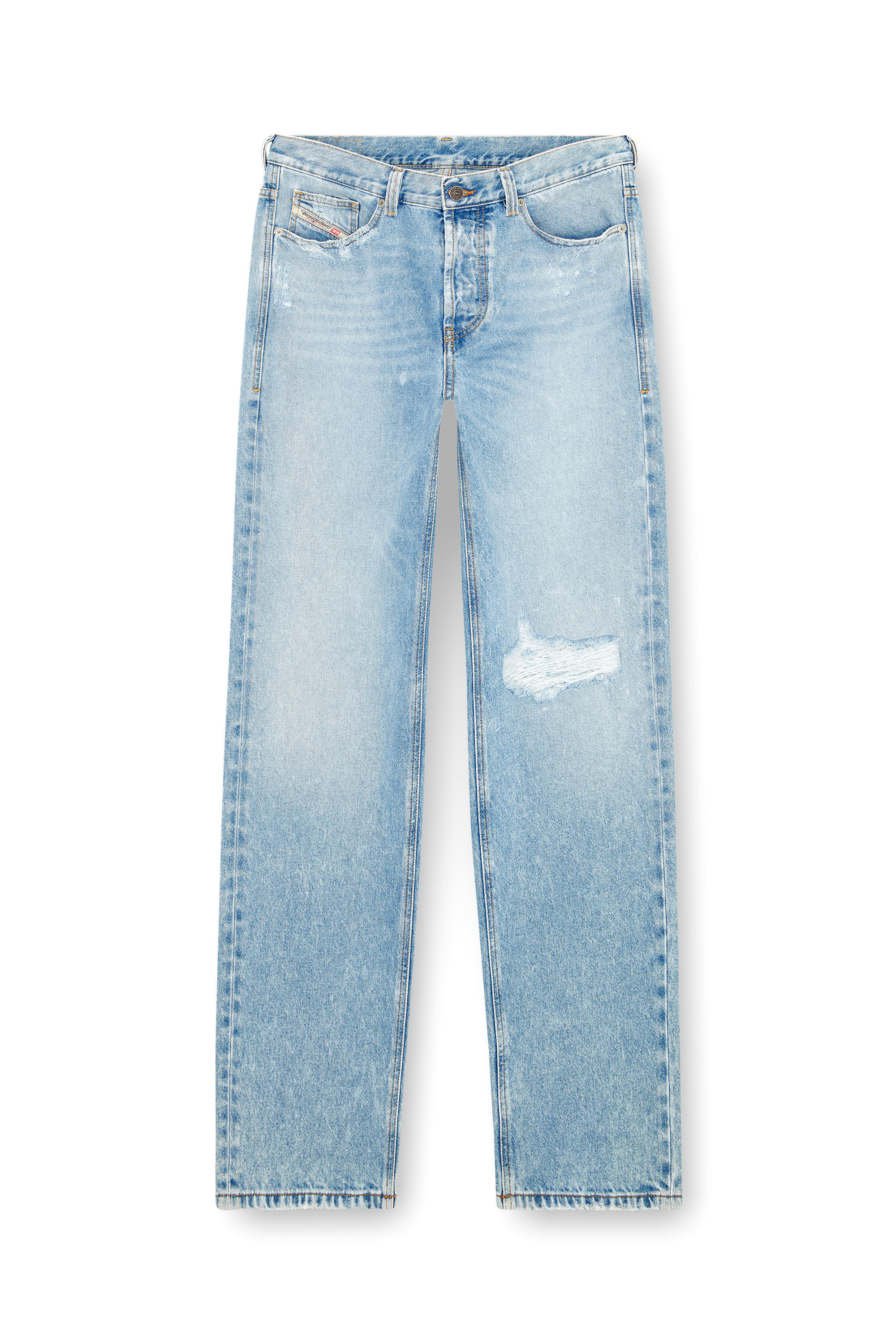 Diesel - Male Straight Jeans 2010 D-Macs 09J80, ライトブルー - Image 3