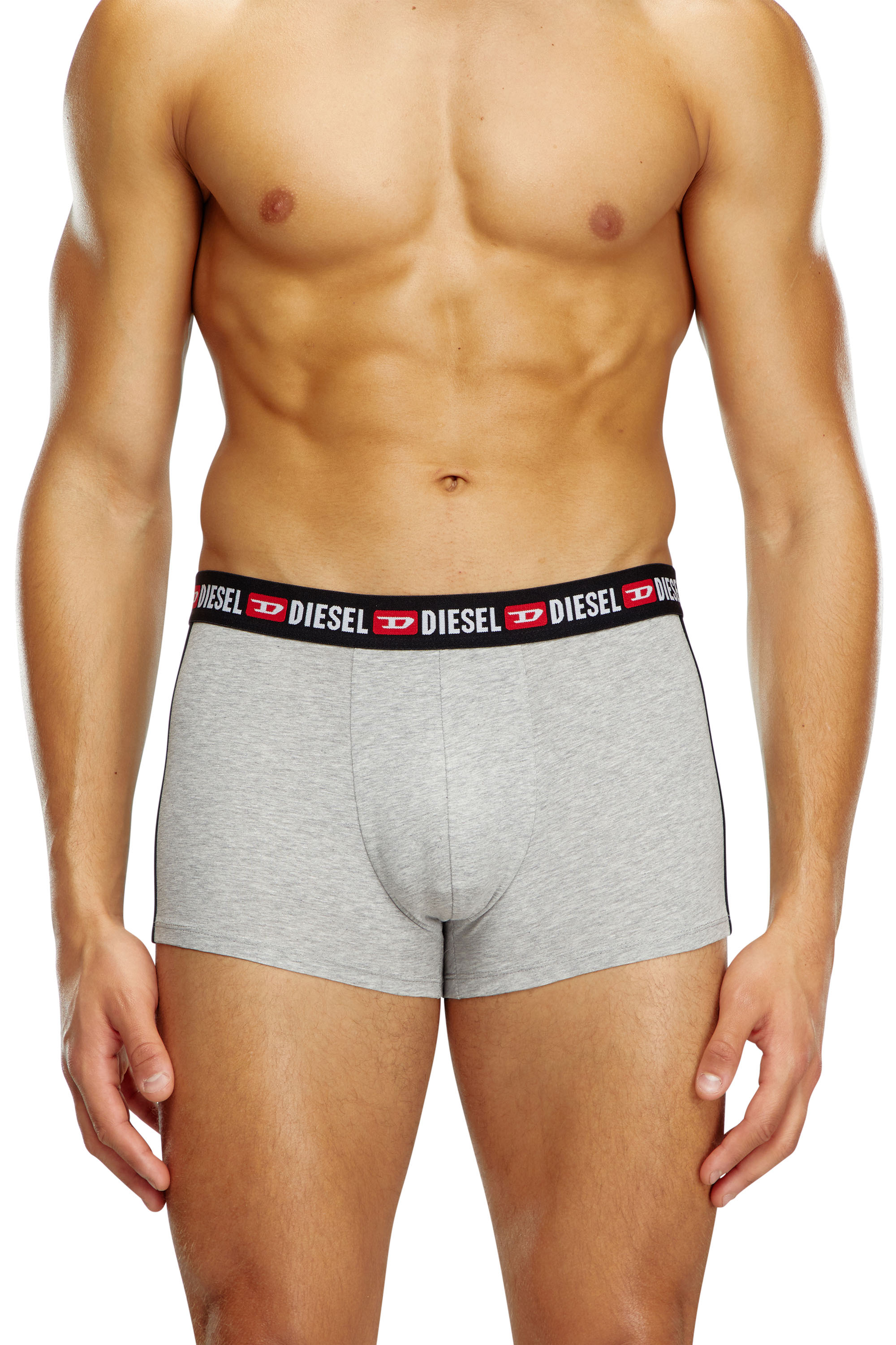 Diesel - UMBX-SHAWNTWOPACK BOXERS, Male Two-pack boxer briefs with side band in マルチカラー - Image 2