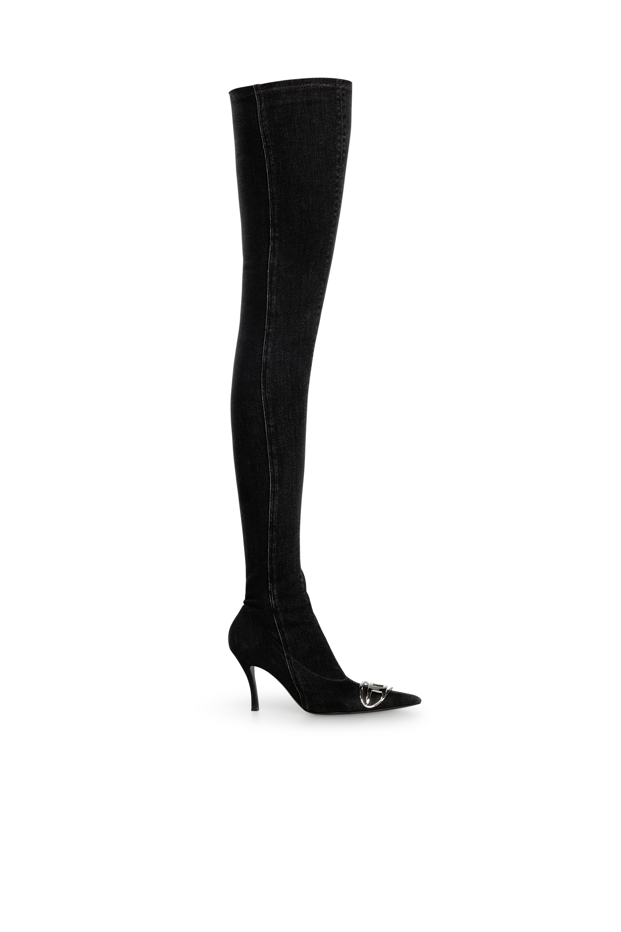 Diesel - D-VENUS TBT D, Female's Over the knee boot in ブラック - 1