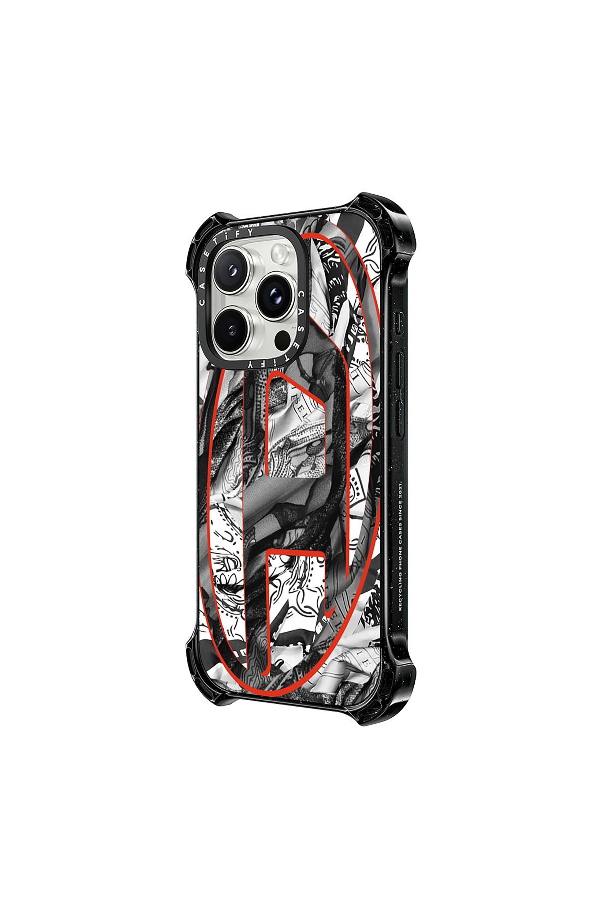 Diesel - 60318 CASETIFY MOULDED CASE, Unisex's IPHONE 16 PRO in マルチカラー/ブロック - 2