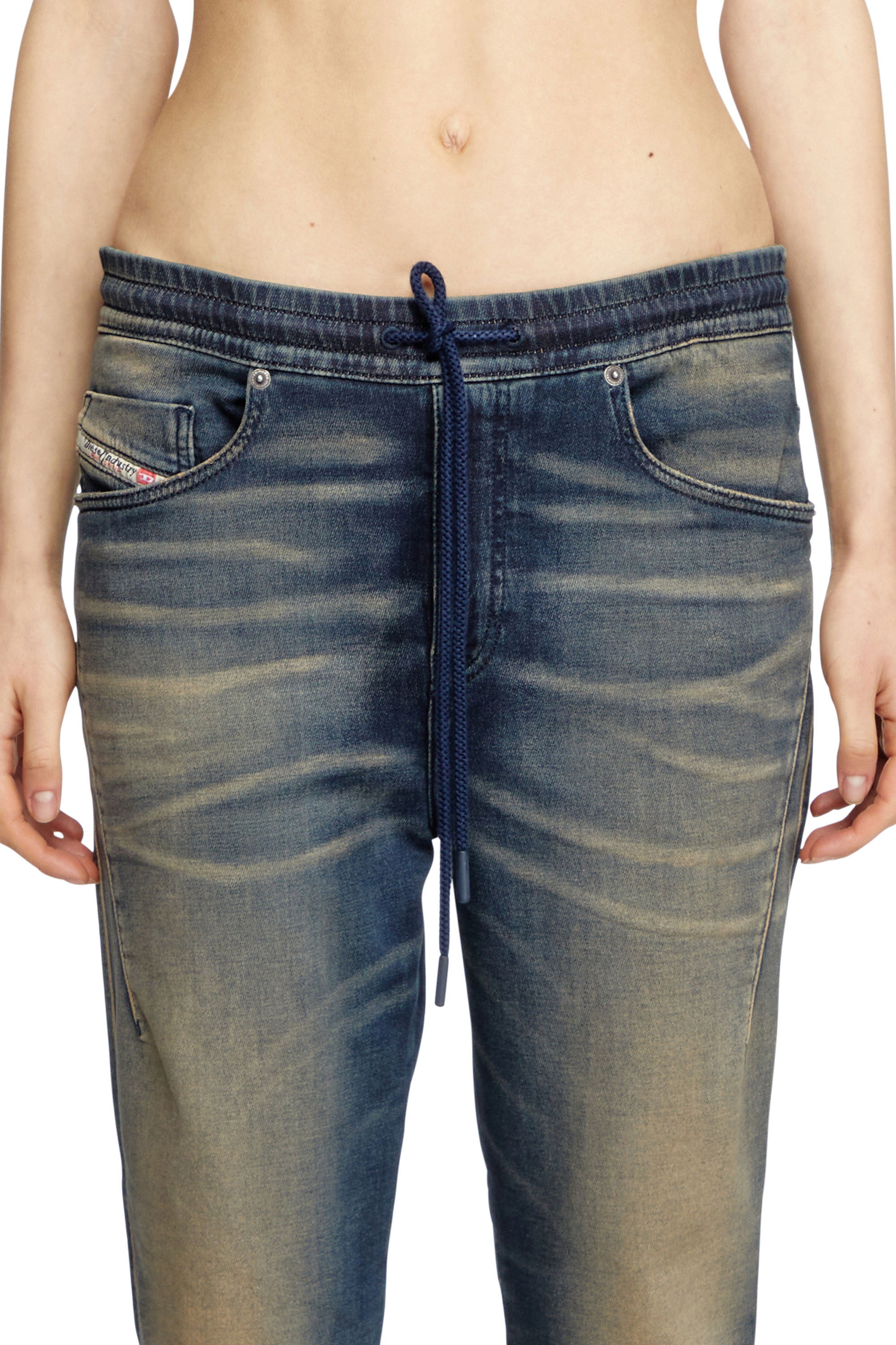 Diesel - Female's Regular 2041 D-Fayza Joggjeans® 068PM, ダークブルー - 5