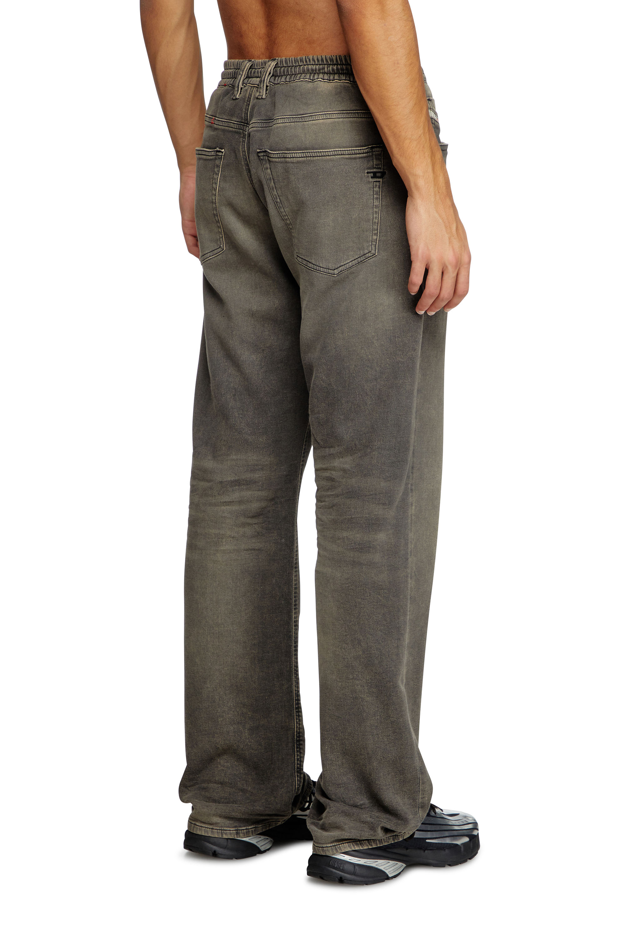 Diesel - Male's Relaxed 2080 D-Reel Joggjeans® 068PD, ライトグレー - 3