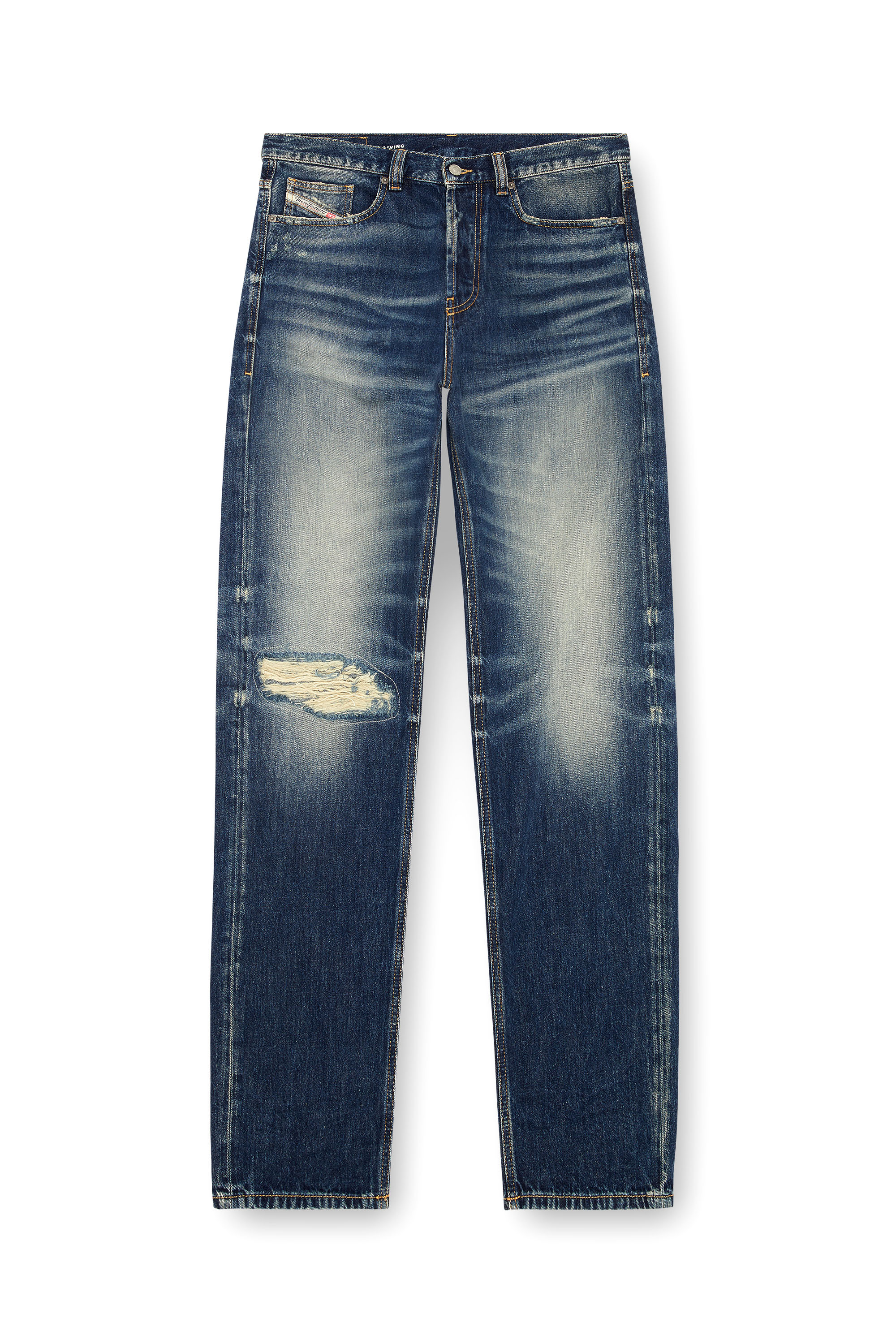 Diesel - Male Straight Jeans 2010 D-Macs 09J95, ダークブルー - Image 5