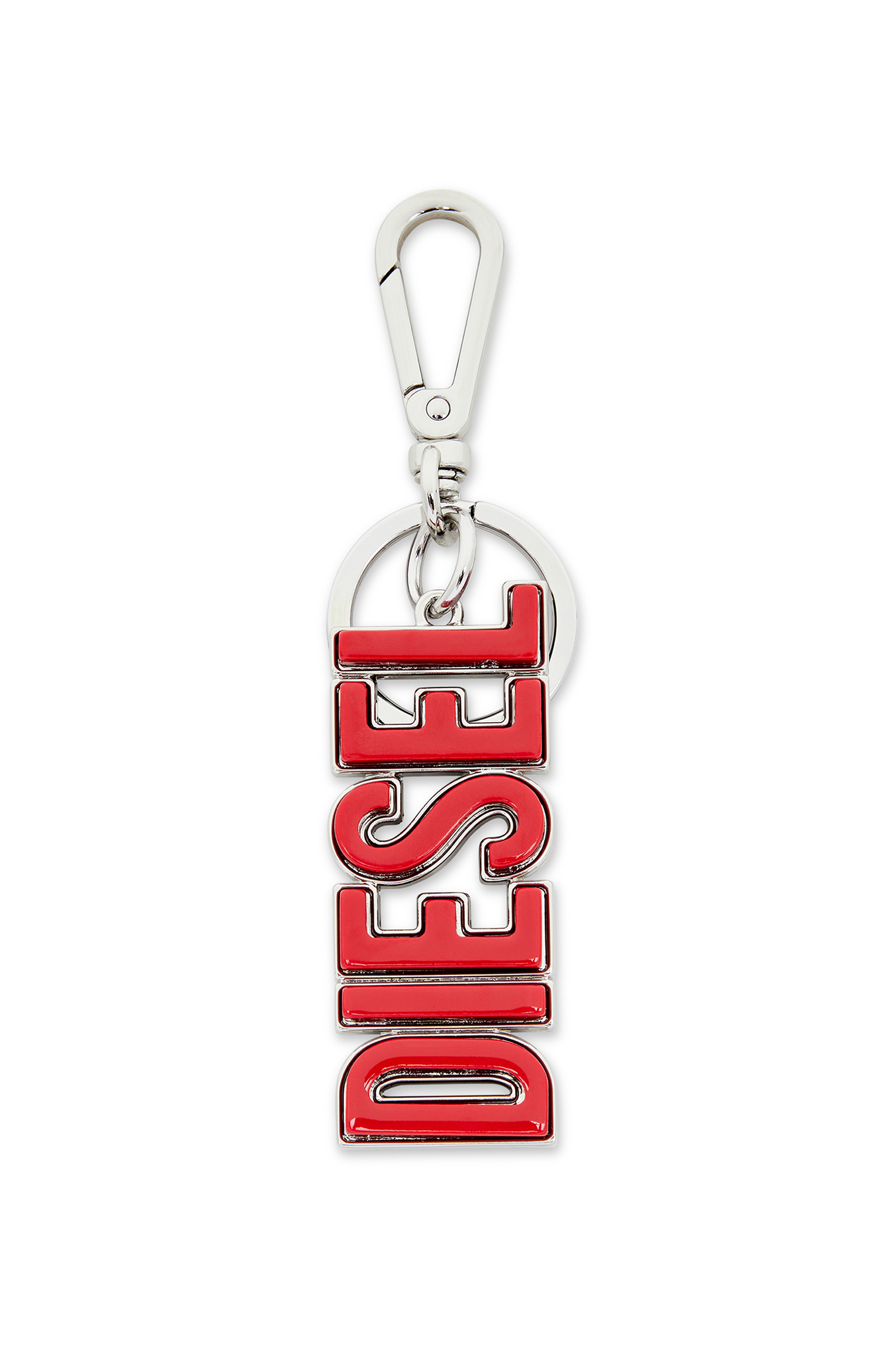 DSL 3D KEY RING, ブラック/レッド