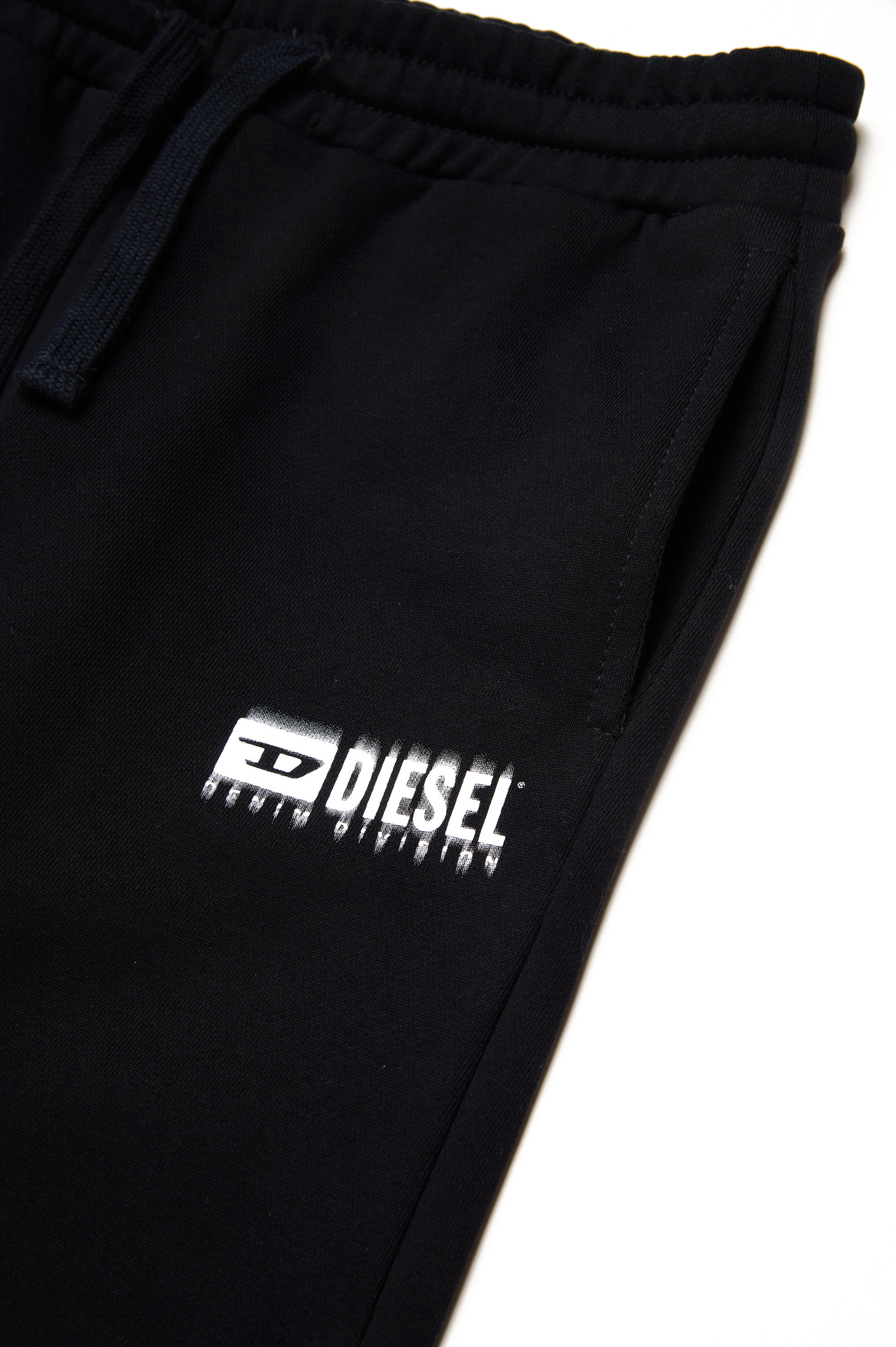 Diesel - PBASE, Male Sweatpants with smudged logo in ブラック - Image 4