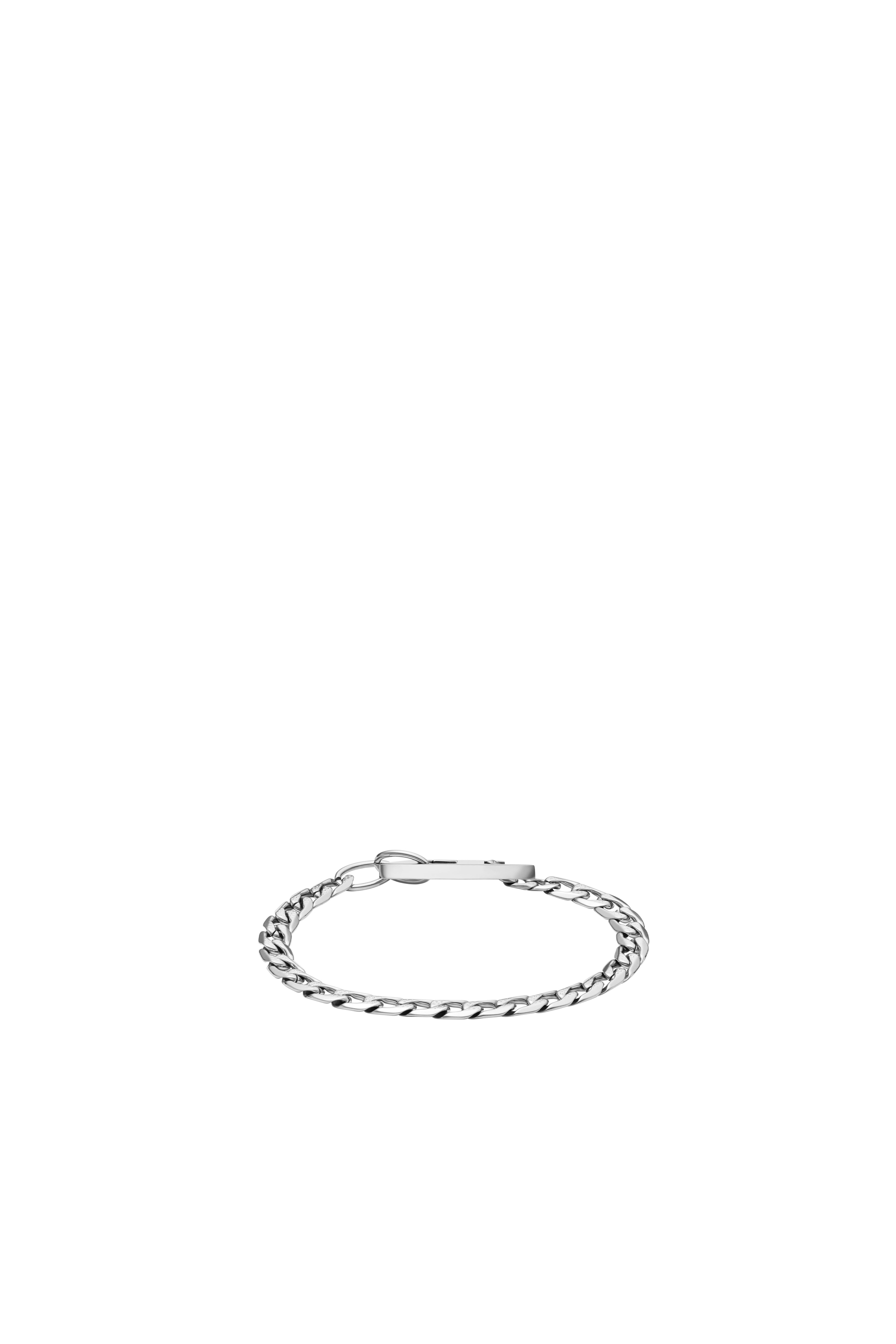 Diesel - DX1496, Male Stainless steel chain bracelet in シルバー - Image 2