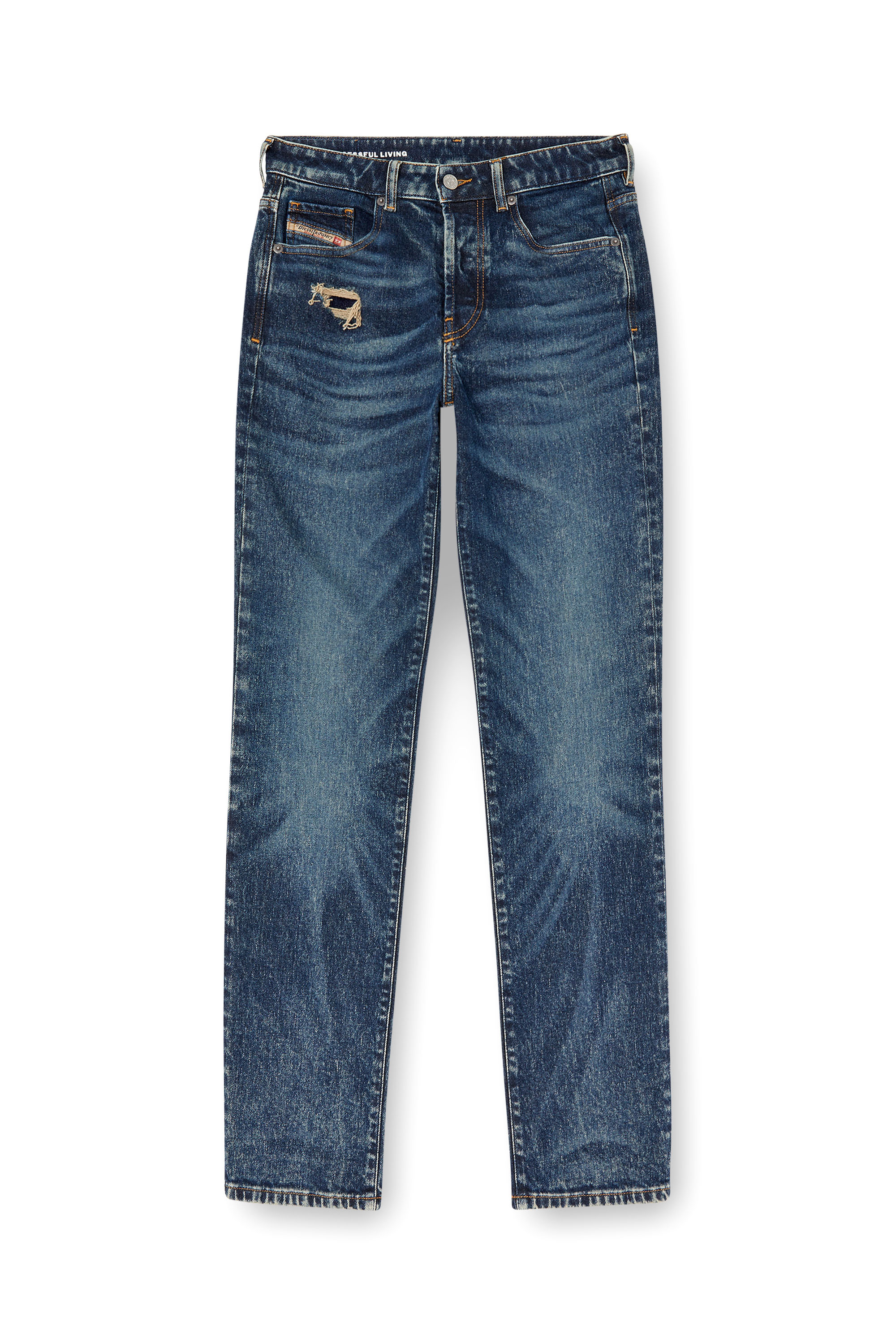 Diesel - Female's Regular Jeans 1989 D-Mine 007Y3, ダークブルー - 3