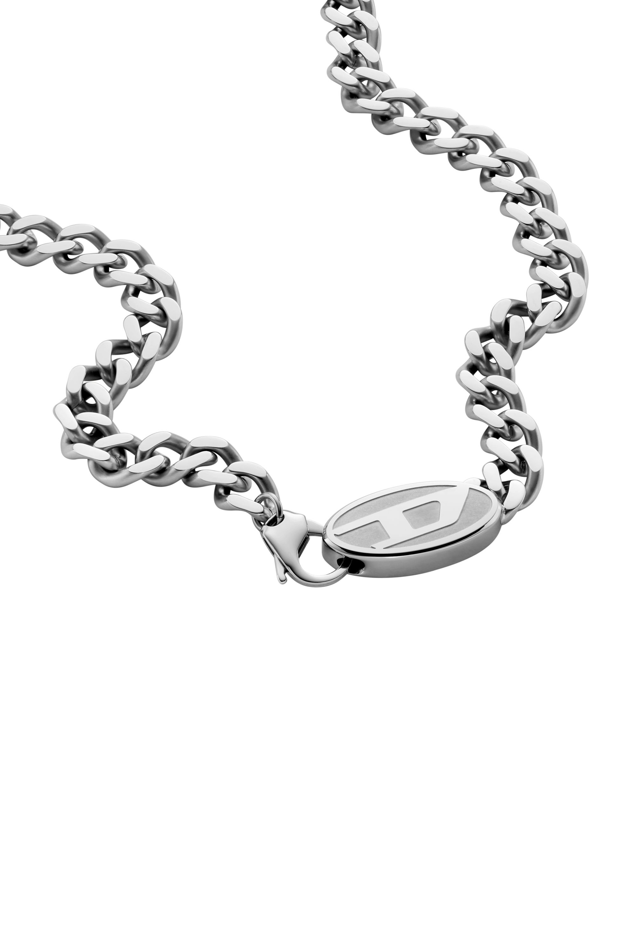 Diesel - DX1509, Unisex Stainless steel chain necklace in シルバー - Image 1