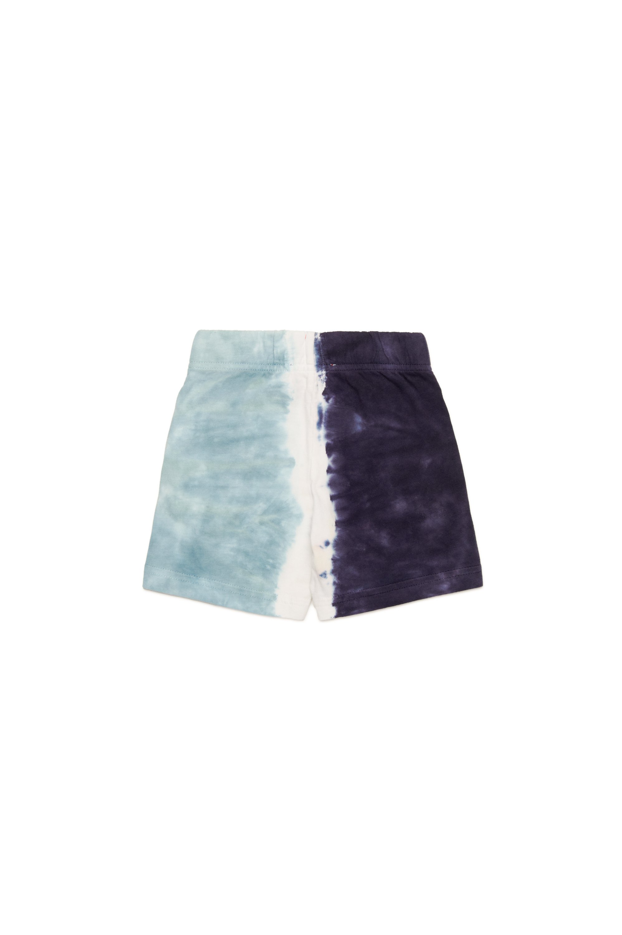 Diesel - PKITEB, Male's Dip-dyed sweat shorts with dégradé logo in ブルー - 2