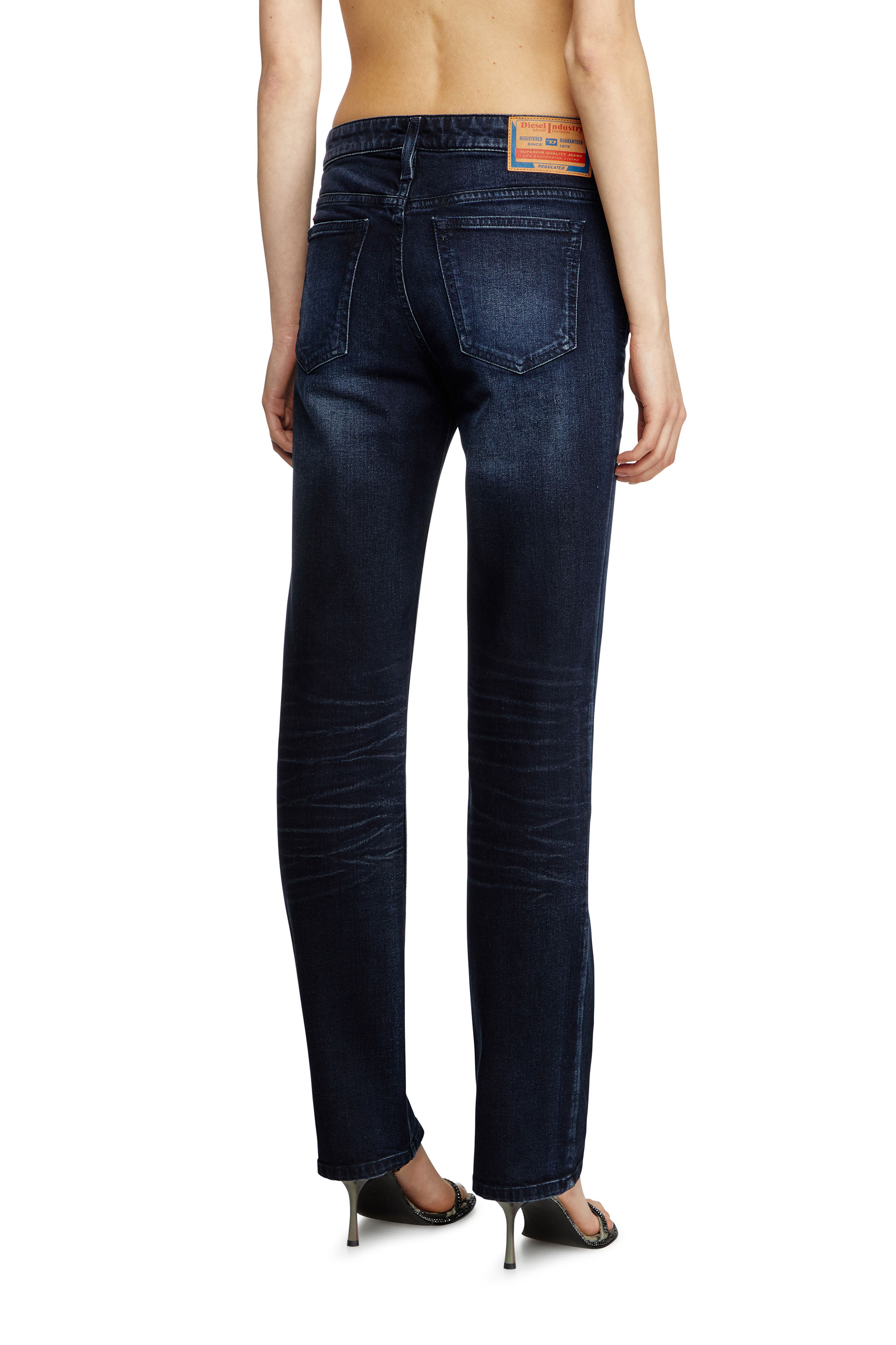 Diesel - Female's Regular Jeans 1989 D-Mine 0BMBX, ダークブルー - 4