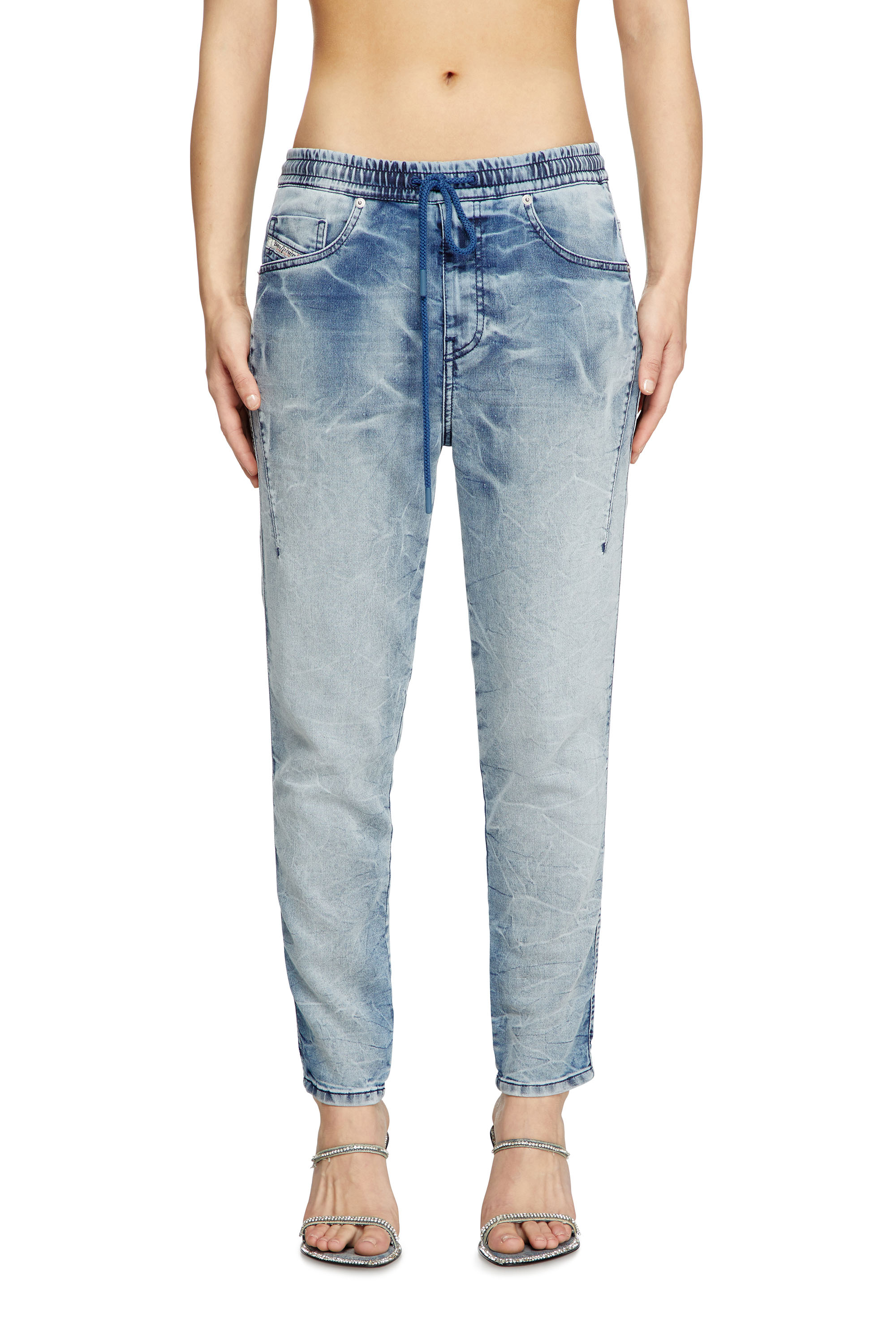 Diesel - Female's Regular 2041 D-Fayza Joggjeans® 068PK, ライトブルー - 1