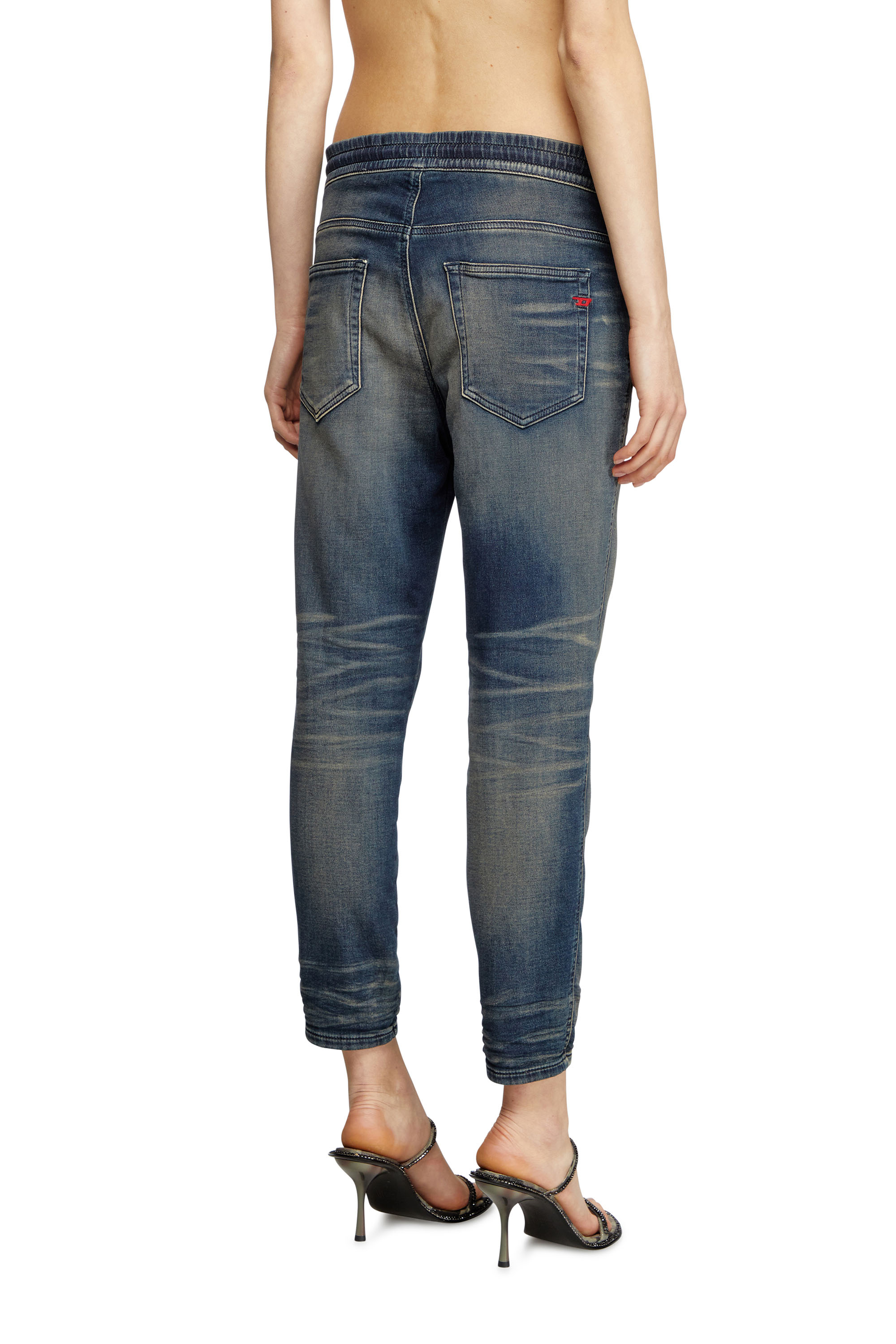 Diesel - Female's Regular 2041 D-Fayza Joggjeans® 068PM, ダークブルー - 4