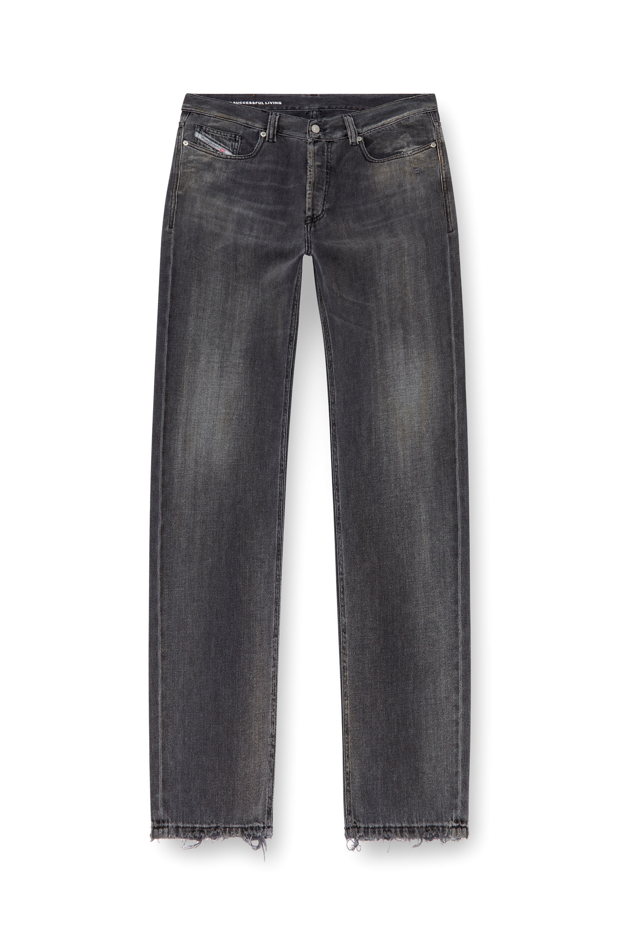 Diesel - Male Straight Jeans 2010 D-Macs 09K14, ブラック/ダークグレー - Image 5