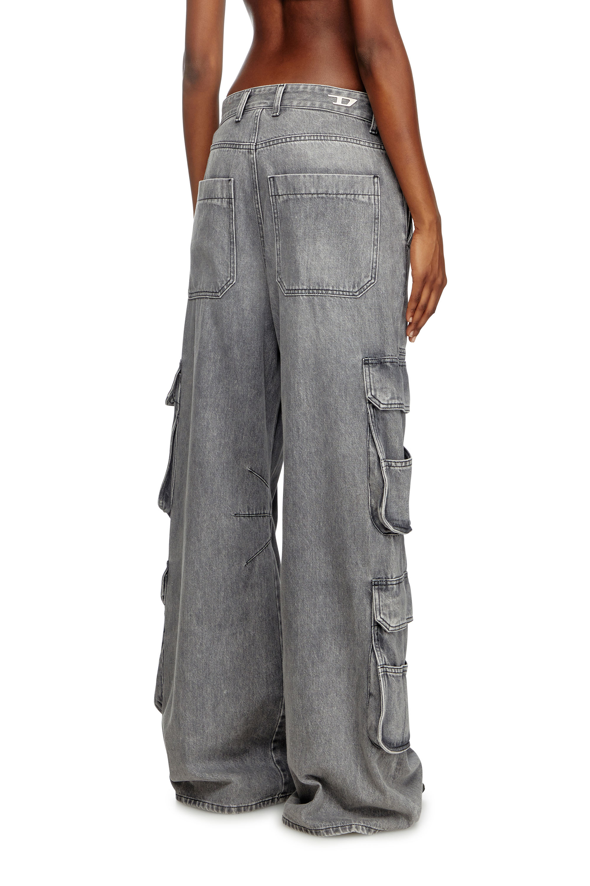 Diesel - Female's Relaxed Jeans 1996 D-Sire 0DCBE, ライトグレー - 4