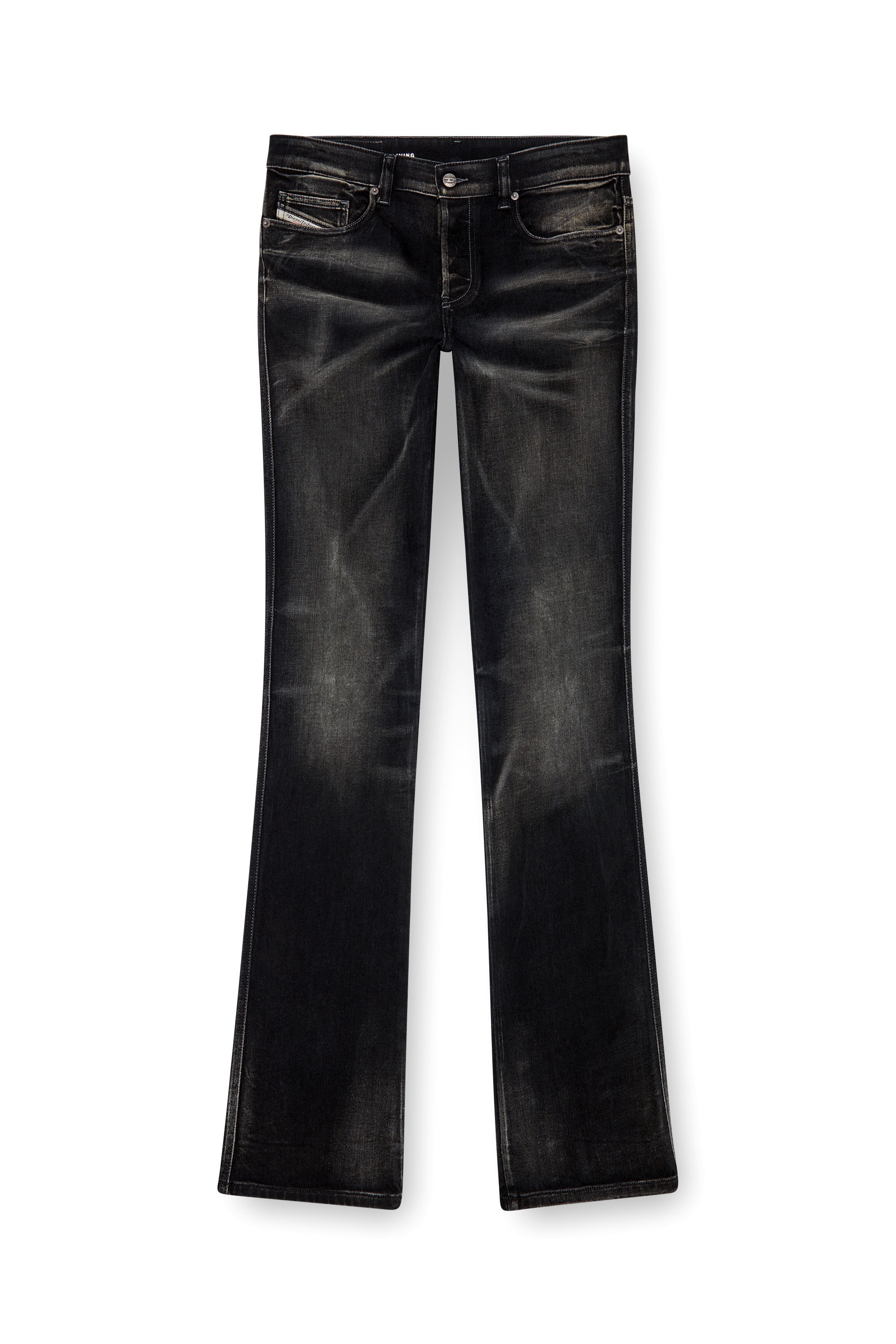 Diesel - Male's Bootcut Jeans 1998 D-Buck 09J53, ブラック/ダークグレー - 3