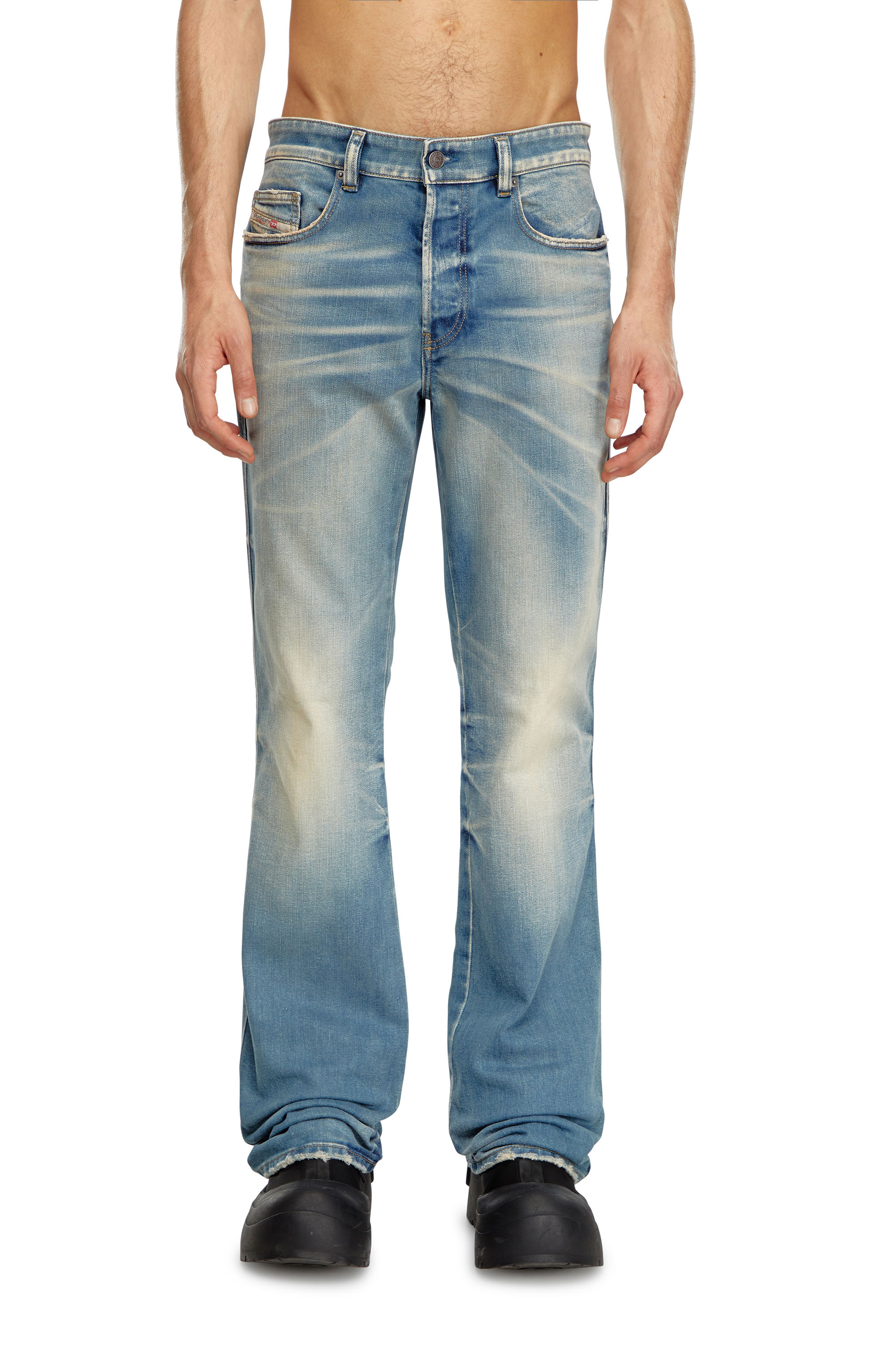 Diesel - Male Bootcut Jeans 1998 D-Buck 09J62, ミディアムブルー - Image 2