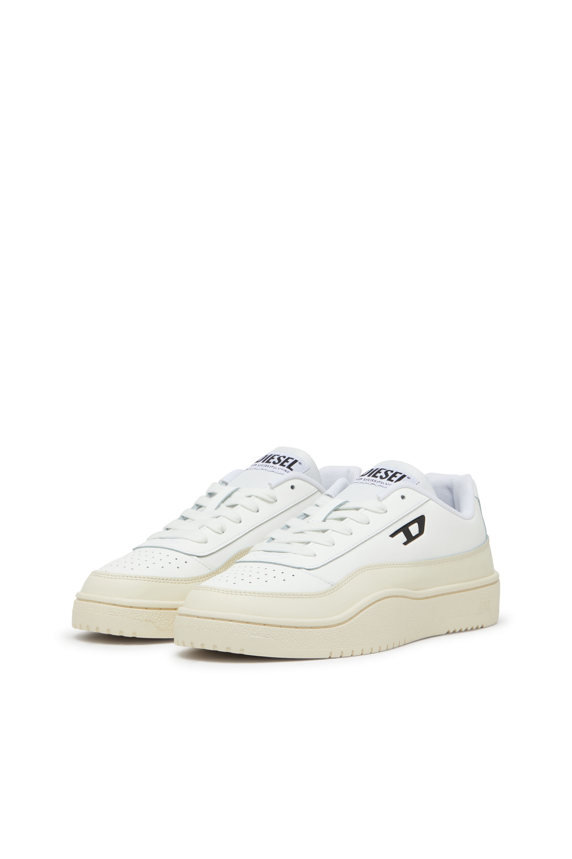 Diesel - S-TRACKER-D LOW, Male's Low top sneaker in ホワイト/ベージュ - 8