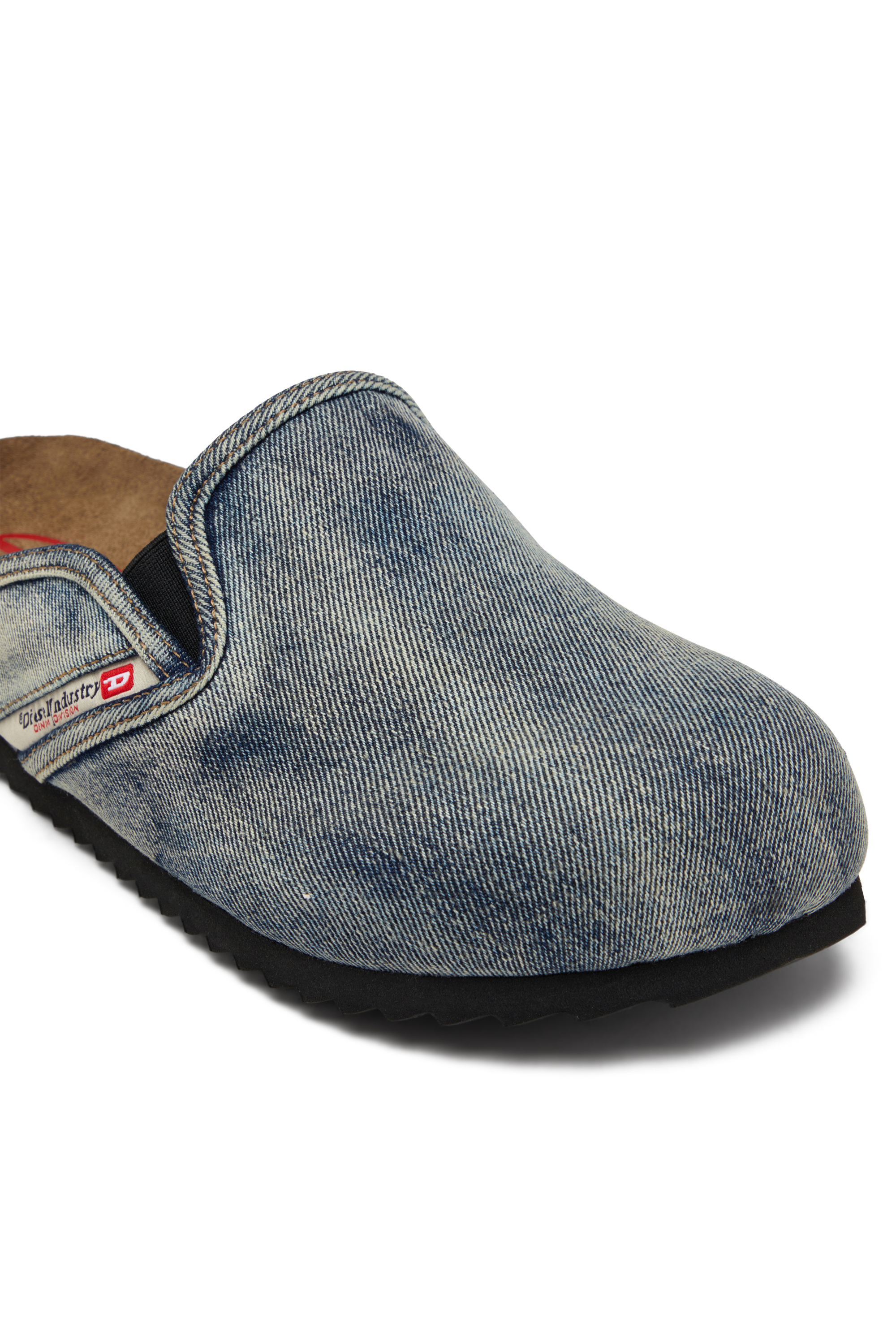 Diesel - D-WOODSTOCK SLIP-ON, Male's Denim mules in ダークブルー - 6