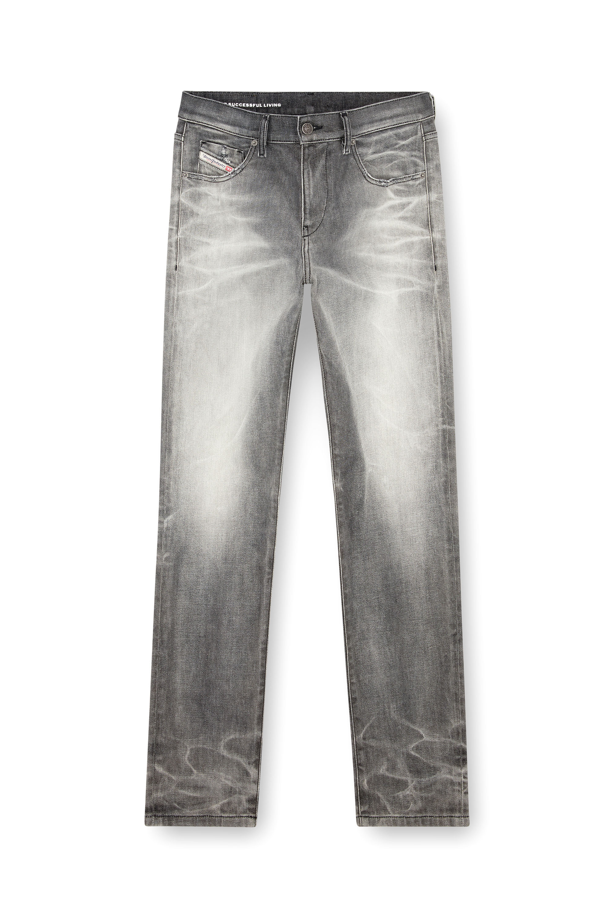 Diesel - Male's Slim Jeans 2019 D-Strukt 09J58, ダークグレー - 3