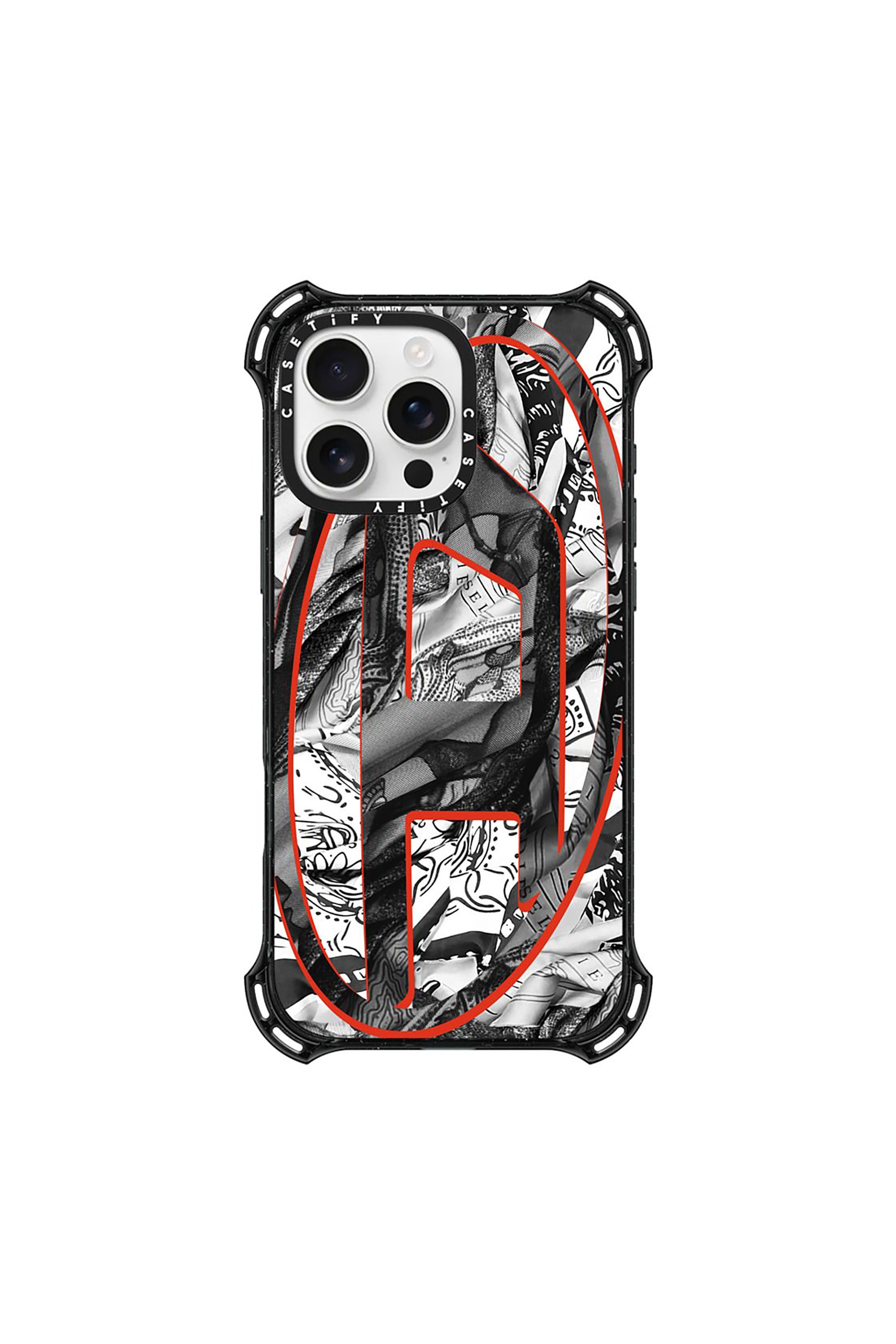 Diesel - 60319 CASETIFY MOULDED CASE, Unisex's IPHONE 16 PRO MAX in マルチカラー/ブロック - 1