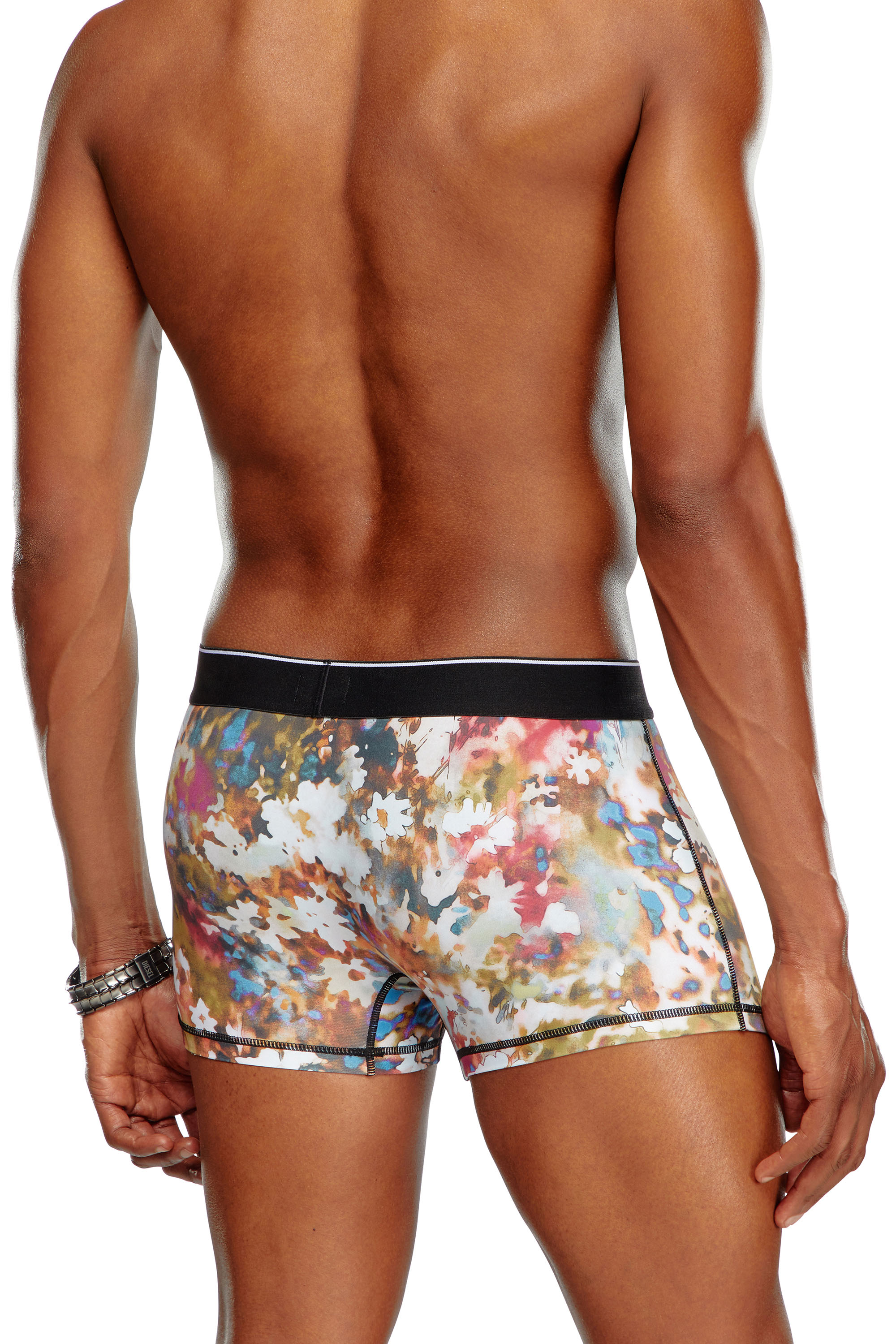 Diesel - UMBX-DAMIEN, Male's Boxer briefs with abstract print in マルチカラー - 3