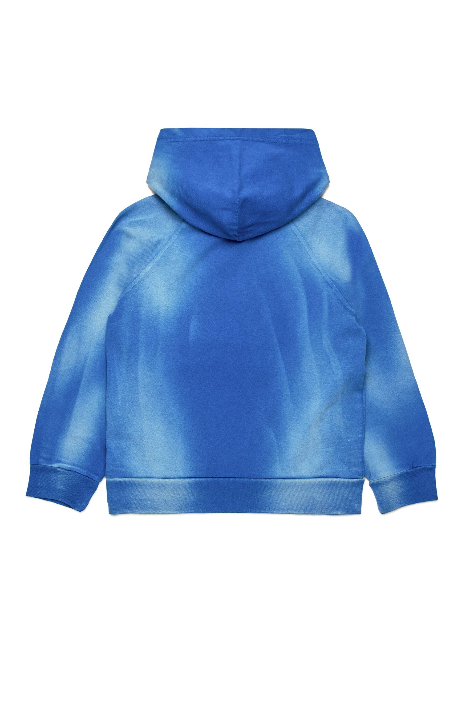 Diesel - SROXTHOOD, Male's Hoodie with solarised effect in ブルー - 2