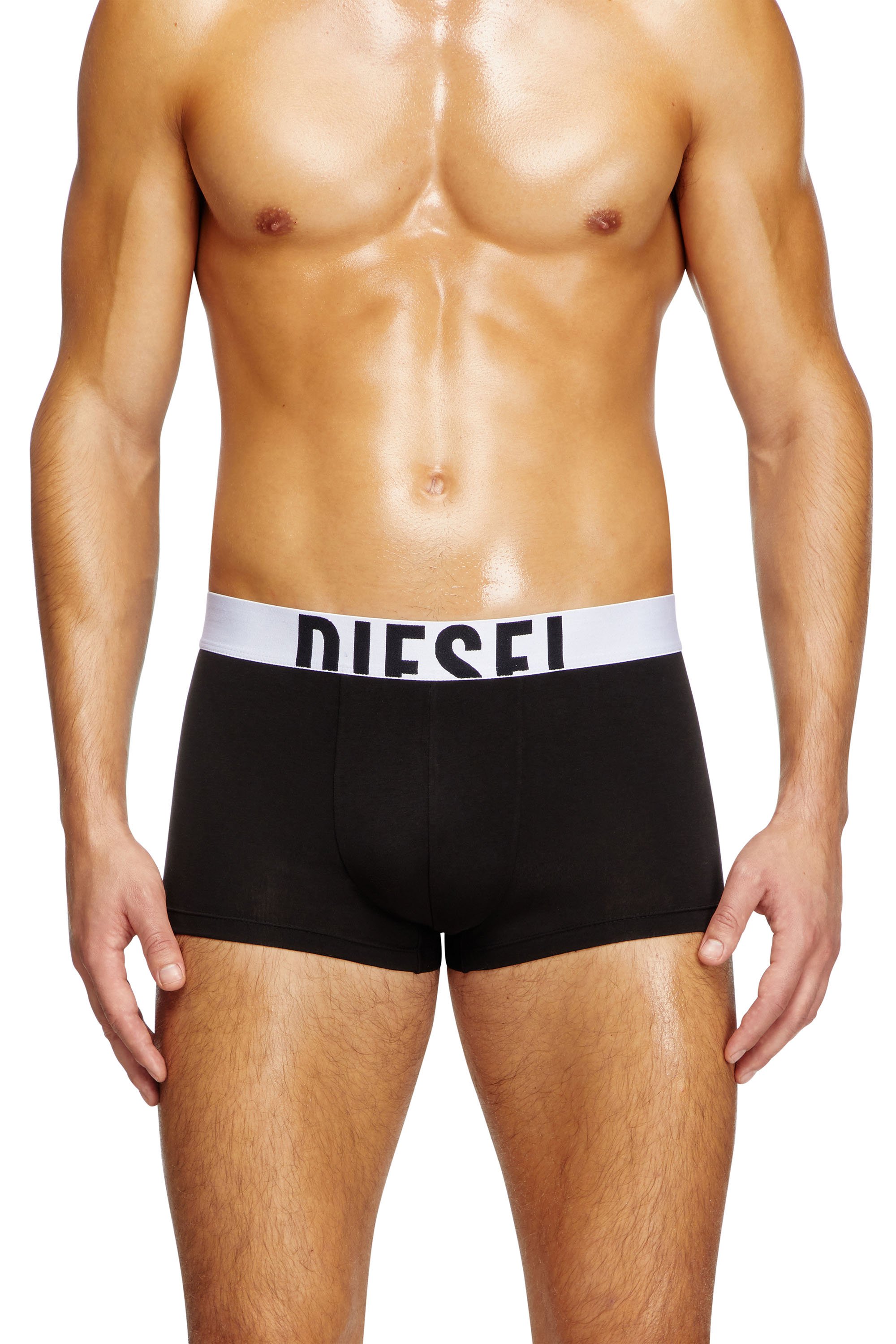 Diesel - DAMIEN-D-POP-3PACK-40, Male's Three-pack boxer briefs in stretch cotton in マルチカラー/ブロック - 2