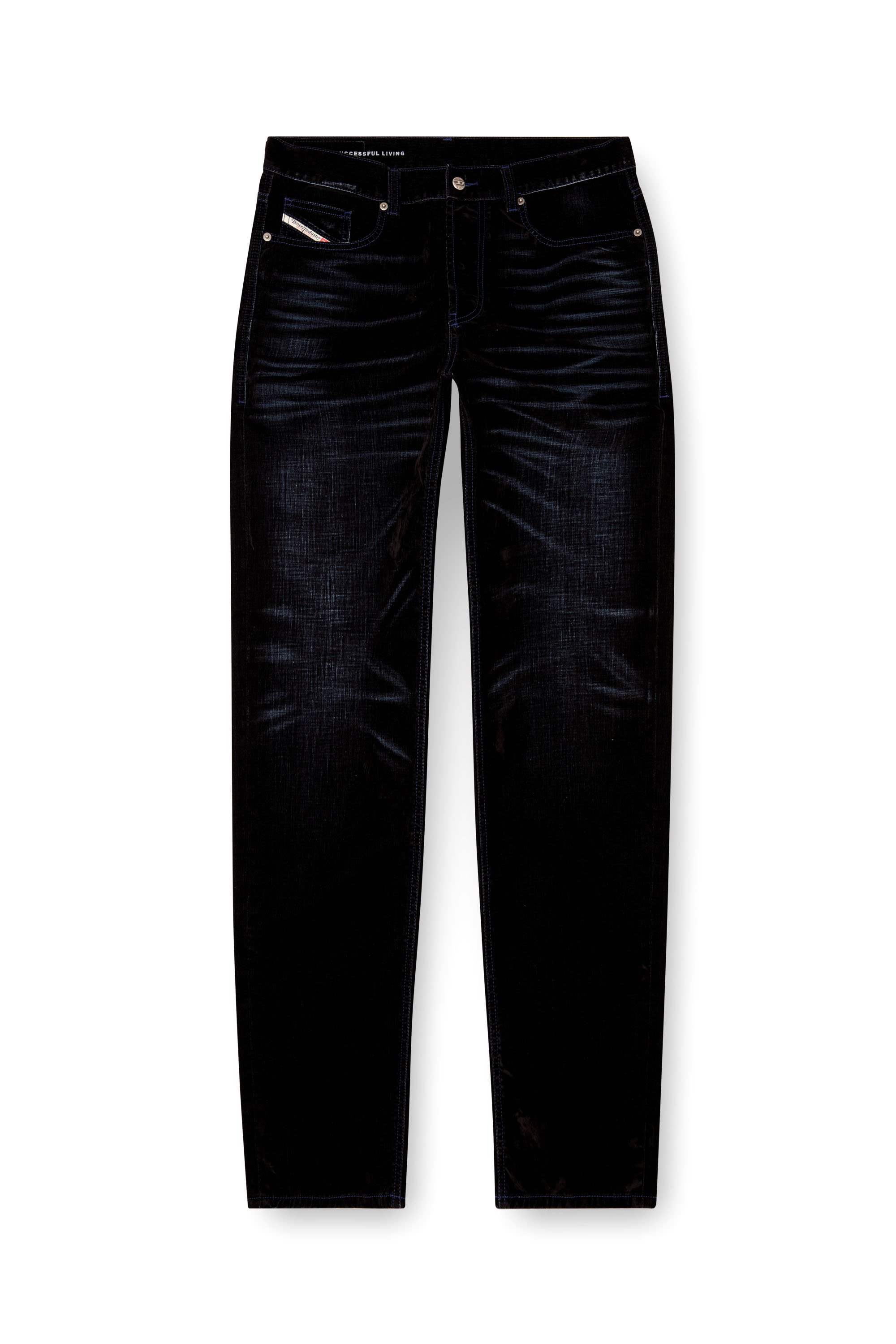 Diesel - Male's Regular Jeans 2010 D-Macs 068QY, ダークブルー - 3