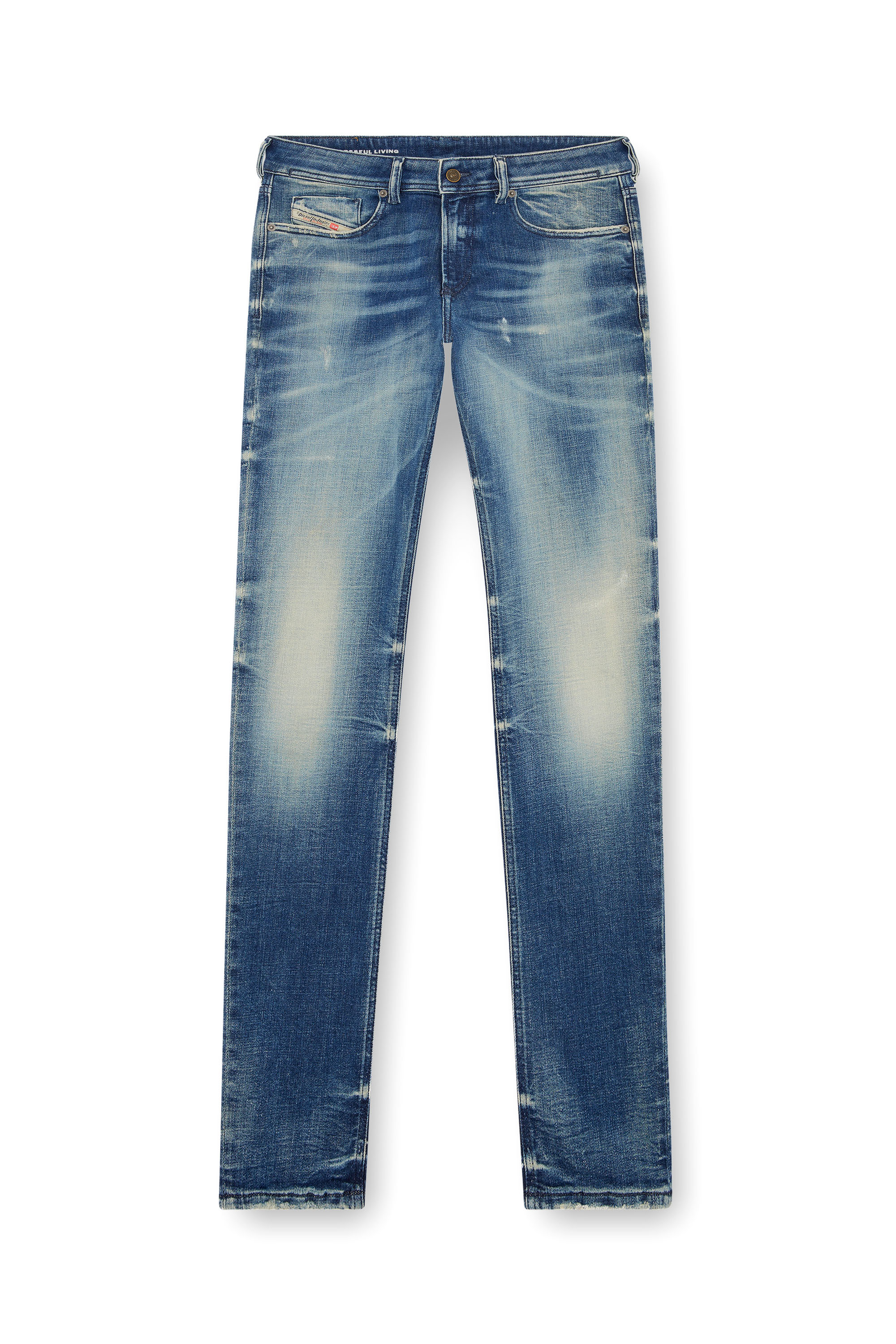 Diesel - Male Skinny Jeans 1979 Sleenker 09J24, ミディアムブルー - Image 5