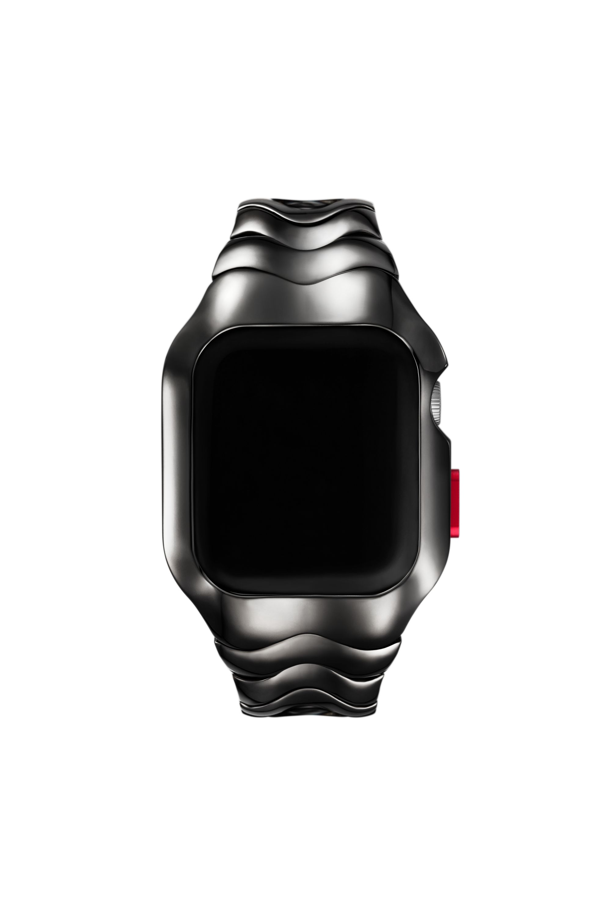 Diesel - DSS0025, Unisex's Gunmetal Stainless Steel Unibody for Apple watch®, 45mm in ブラック - 1