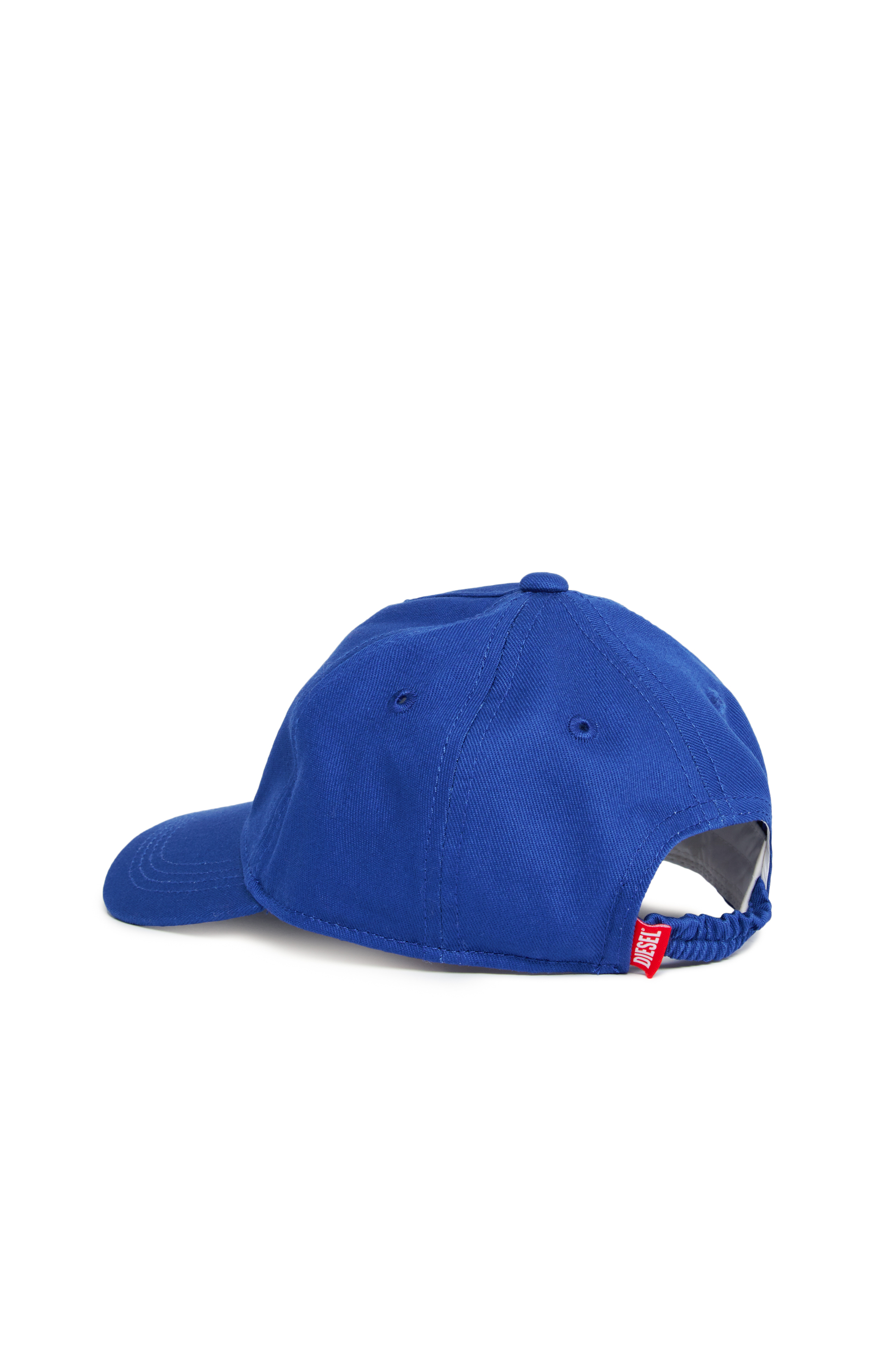 Diesel - FIMBOB, Unisex Baseball cap with Oval D print in ブルー - Image 2