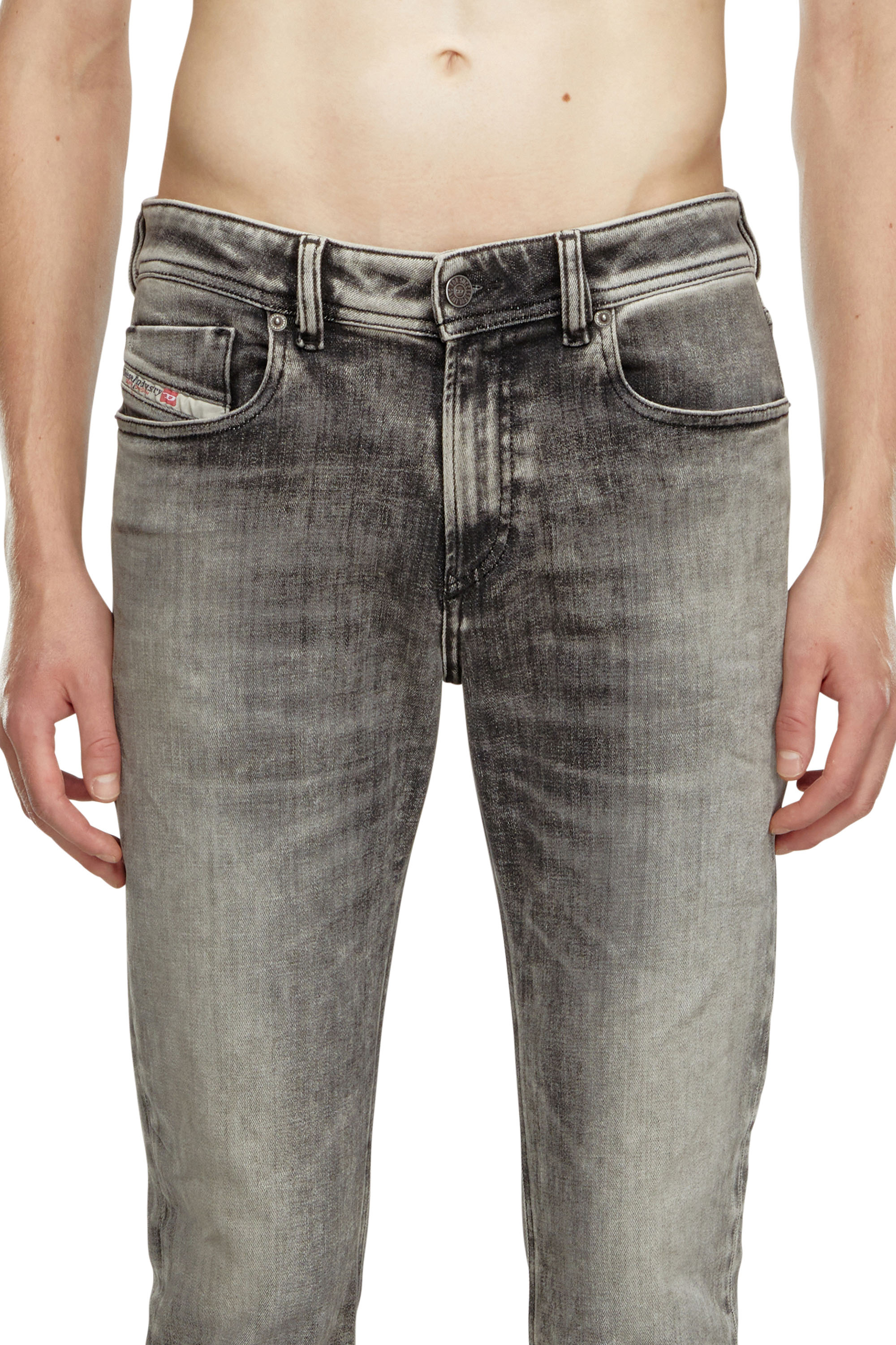 Diesel - Male's Skinny Jeans 1979 Sleenker 09J28, グレー - 5