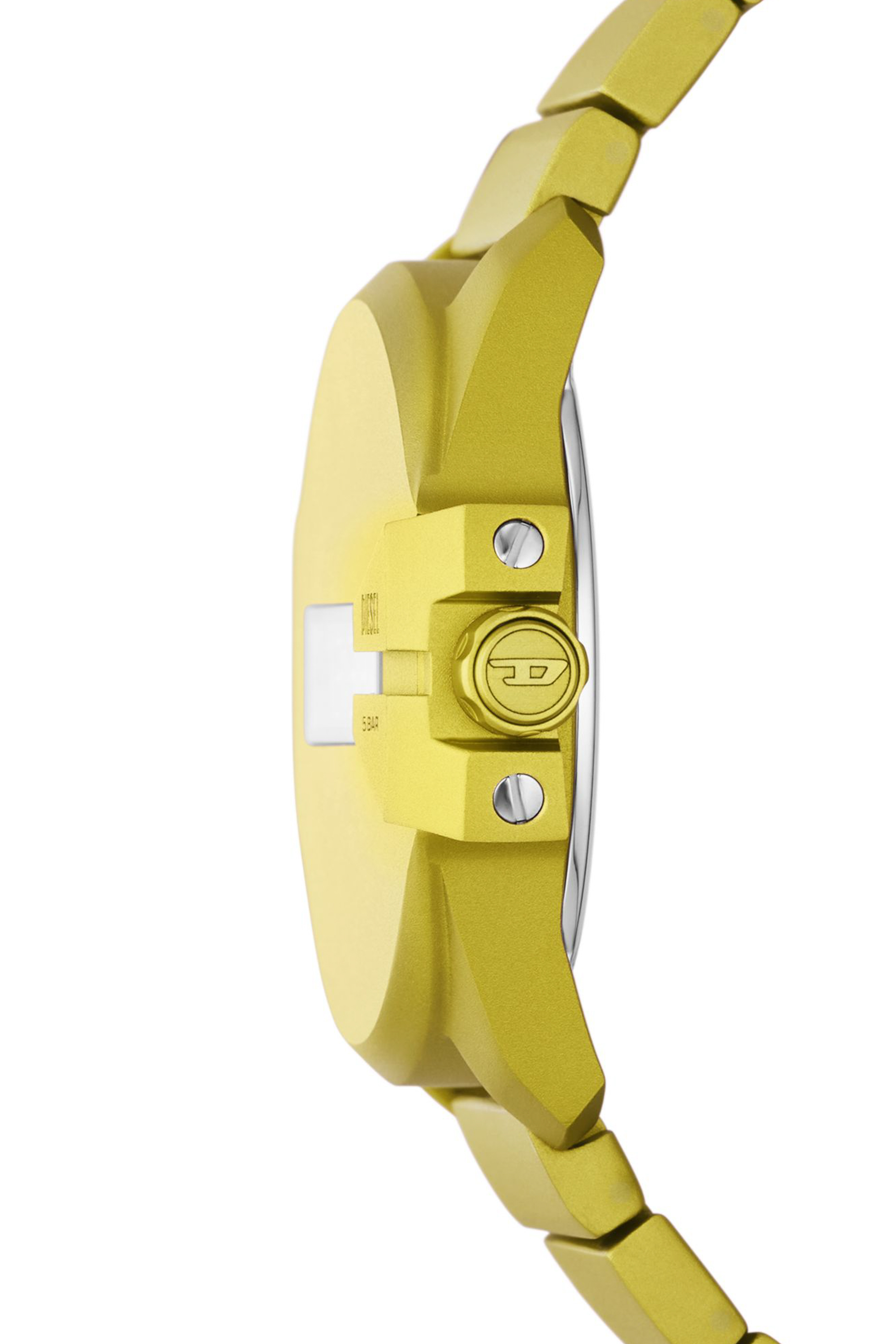 Diesel - DZ2207 WATCH, Male Baby chief digital yellow aluminum watch in イエロー - Image 3