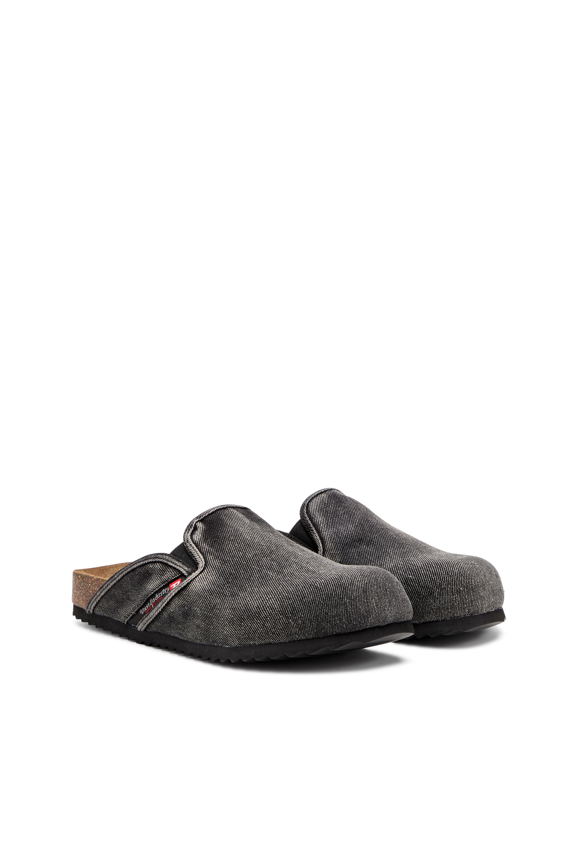 Diesel - D-WOODSTOCK SLIP-ON, Male's Denim mules in ブラック - 2