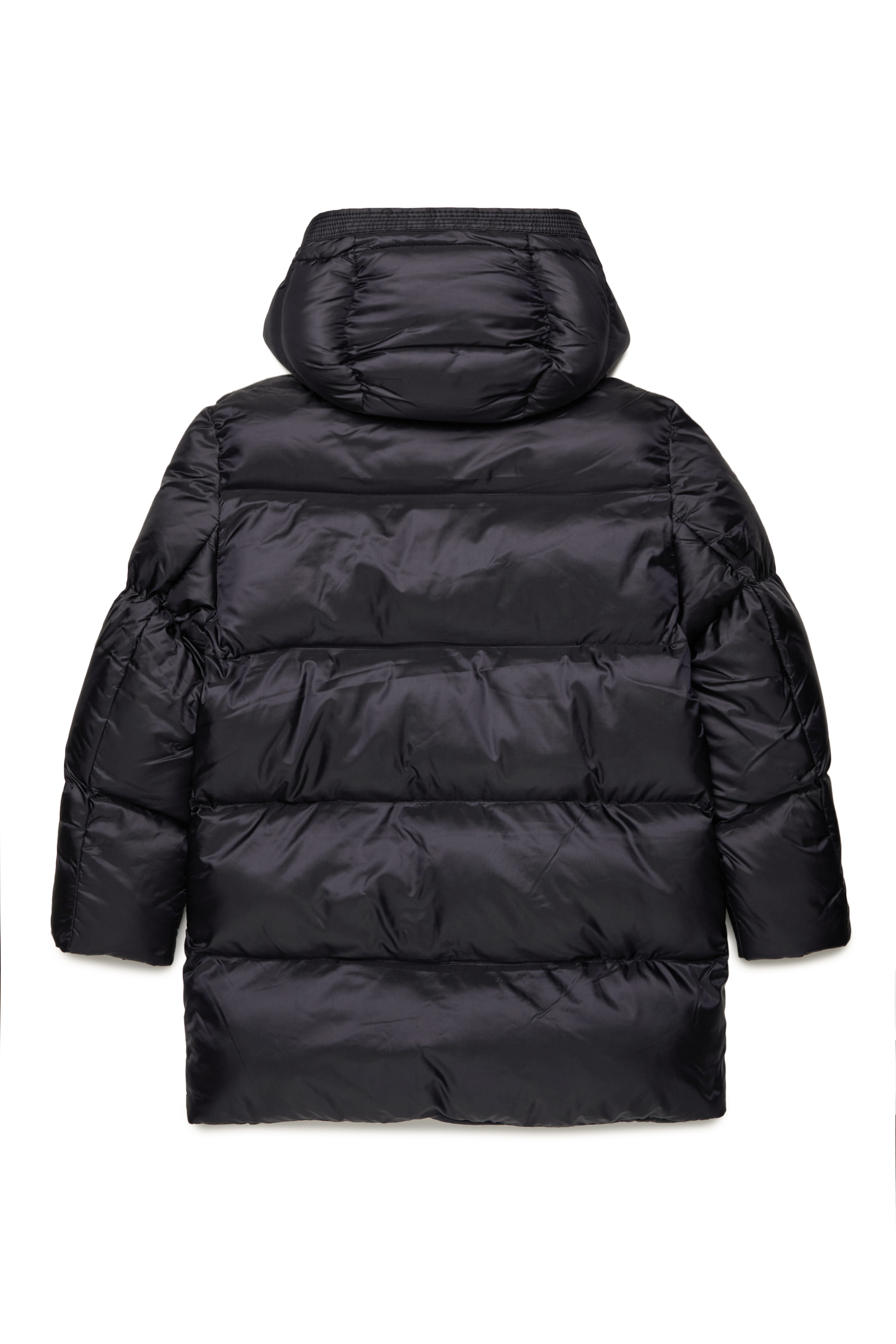 Diesel - JWROLFYSMON, Unisex's Puffer jacket with Oval D patch in ブラック - 2