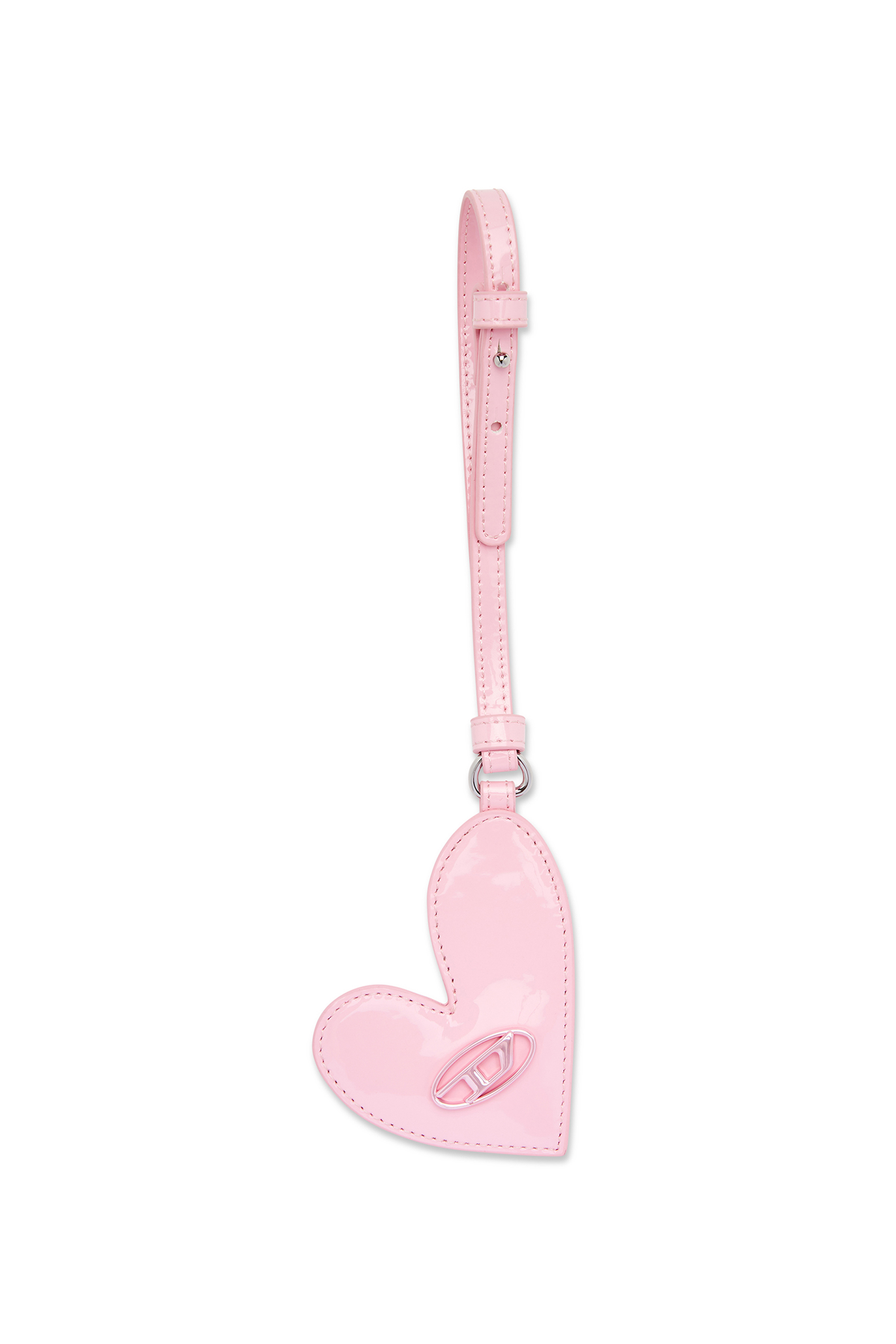 Diesel - PLAY MIRROR, Female's Mirror charm with glossy finish in ピンク / ホワイト - 1