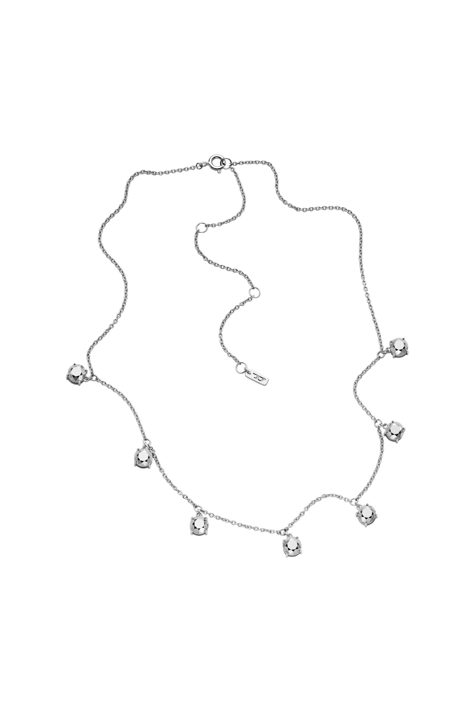 Diesel - DL1360040 STERLING SILVER JEWEL, Unisex's Sterling Silver Chain Necklace in シルバー - 2