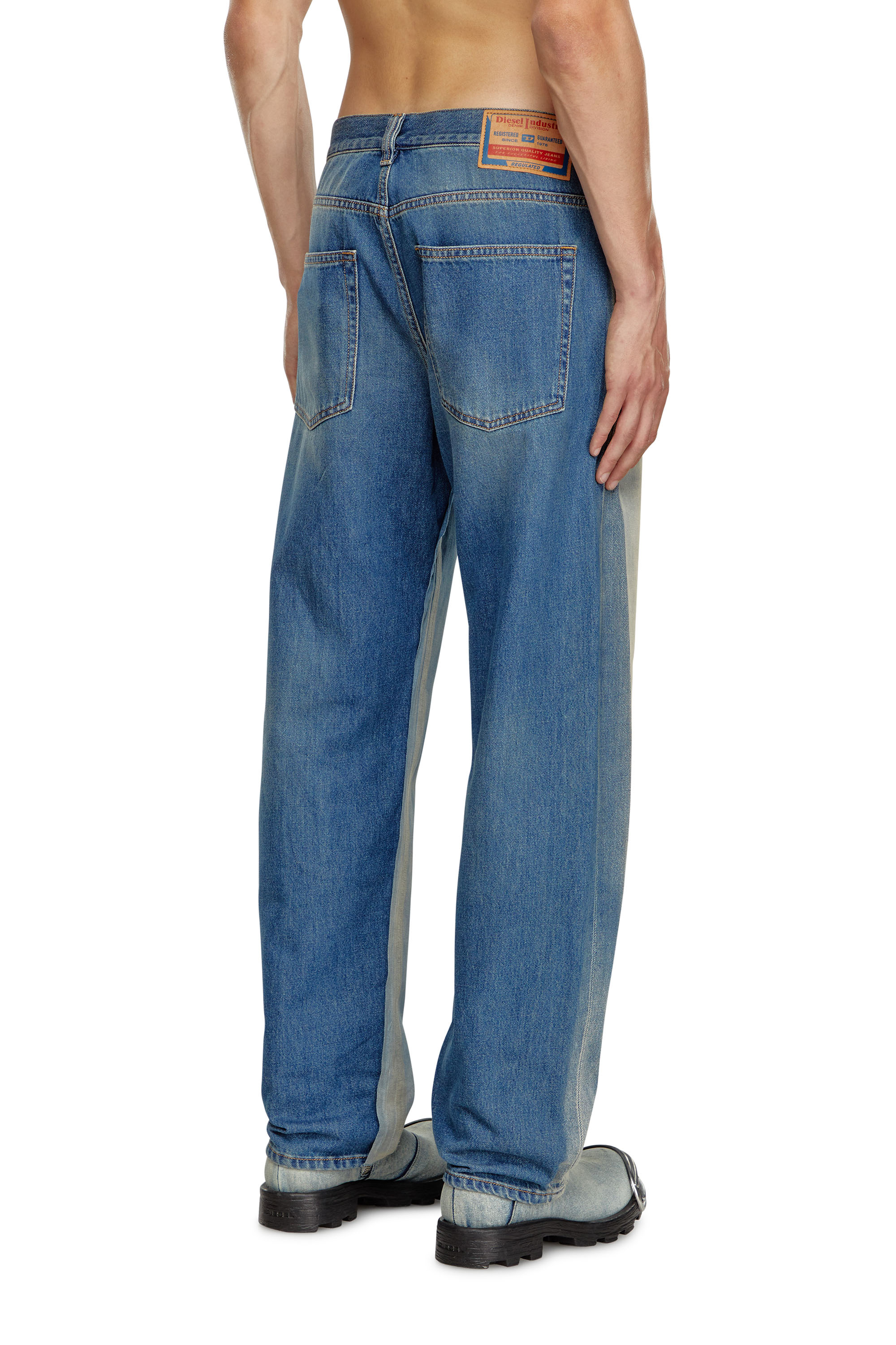 Diesel - Male Straight Jeans 2010 D-Macs 09K22, ミディアムブルー - Image 4