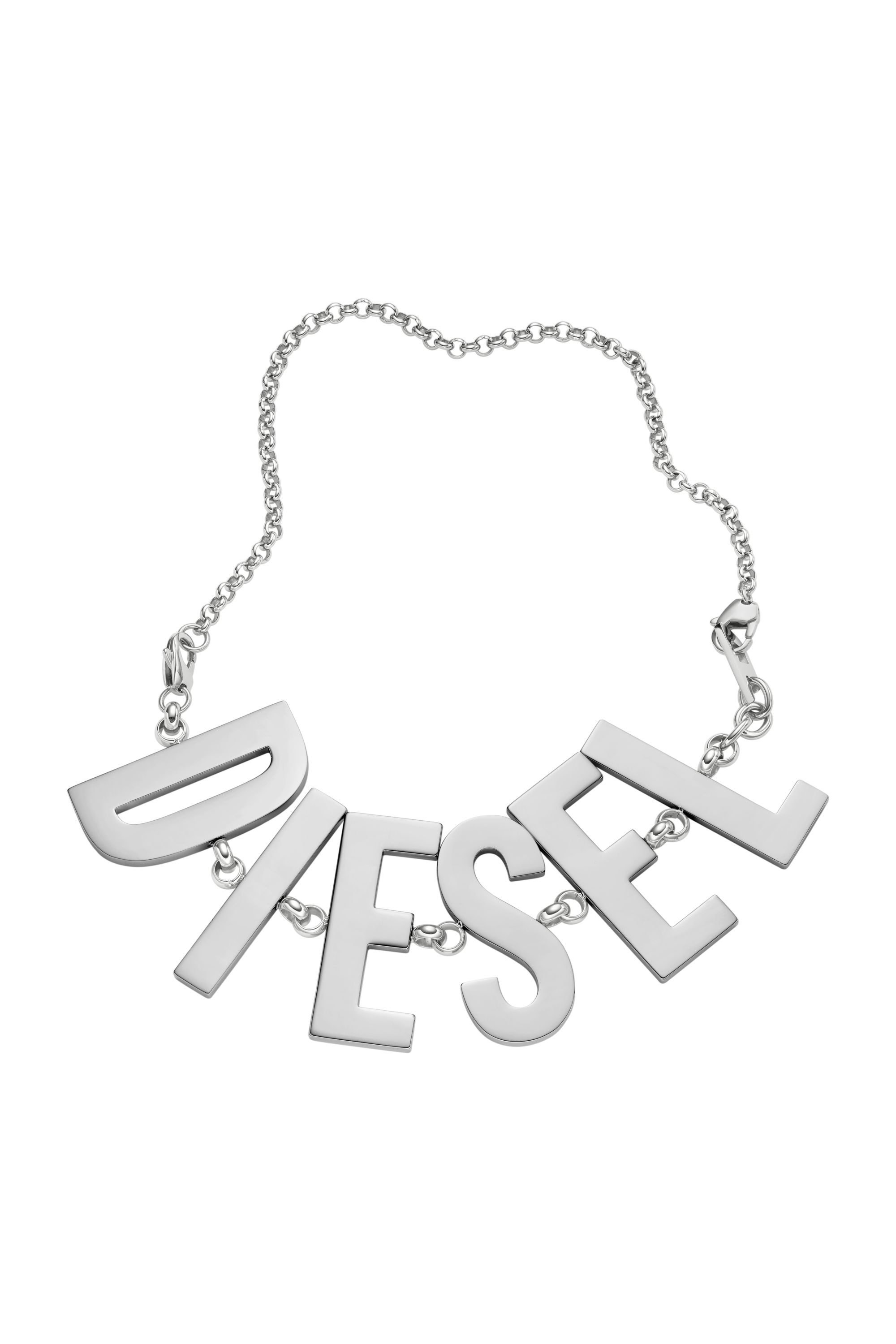 Diesel - DX1478, Unisex Stainless steel chain necklace/bracelet in シルバー - Image 2