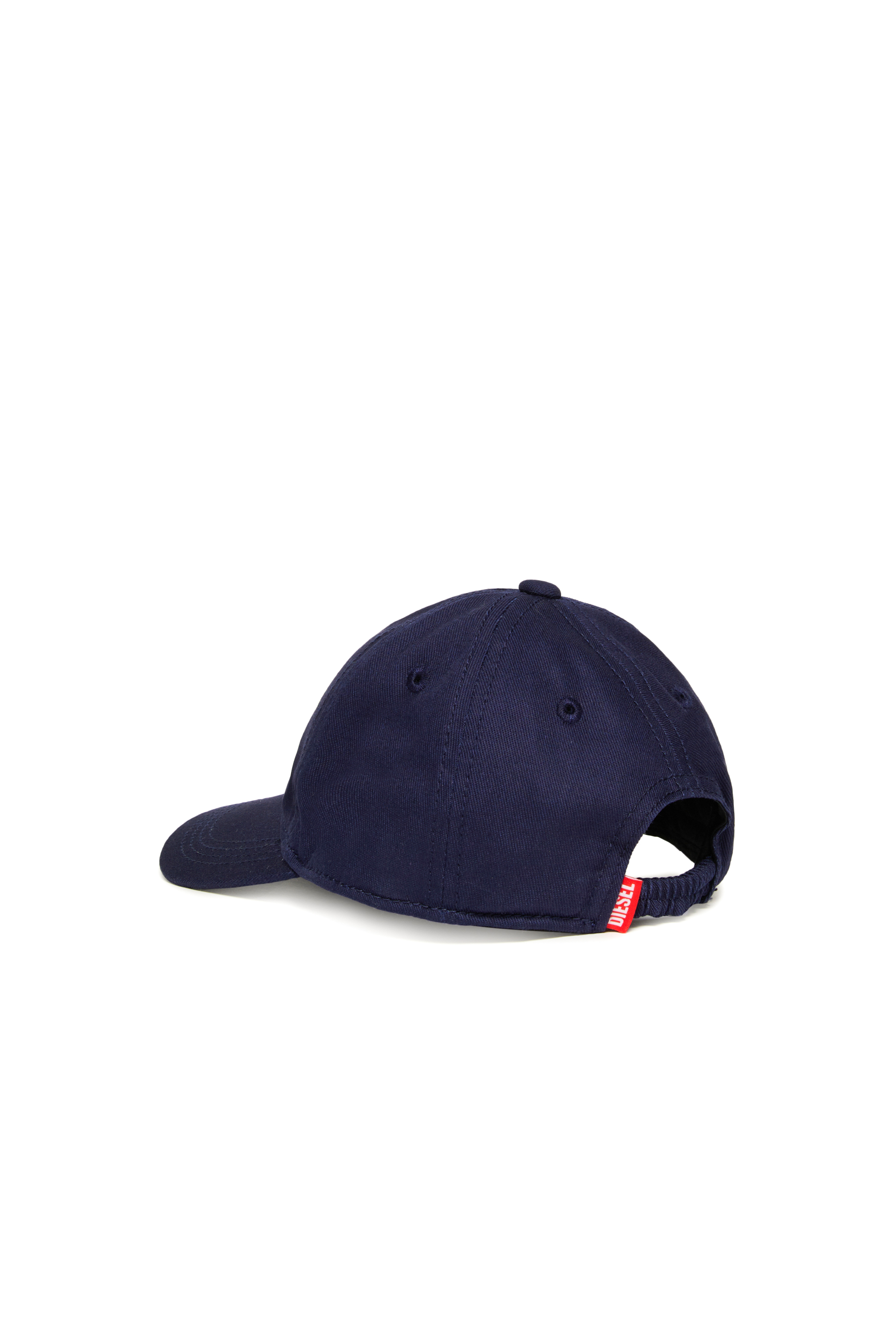 Diesel - FPRITTILB, Unisex's Denim baseball cap with dégradé logo in ダークブルー - 2