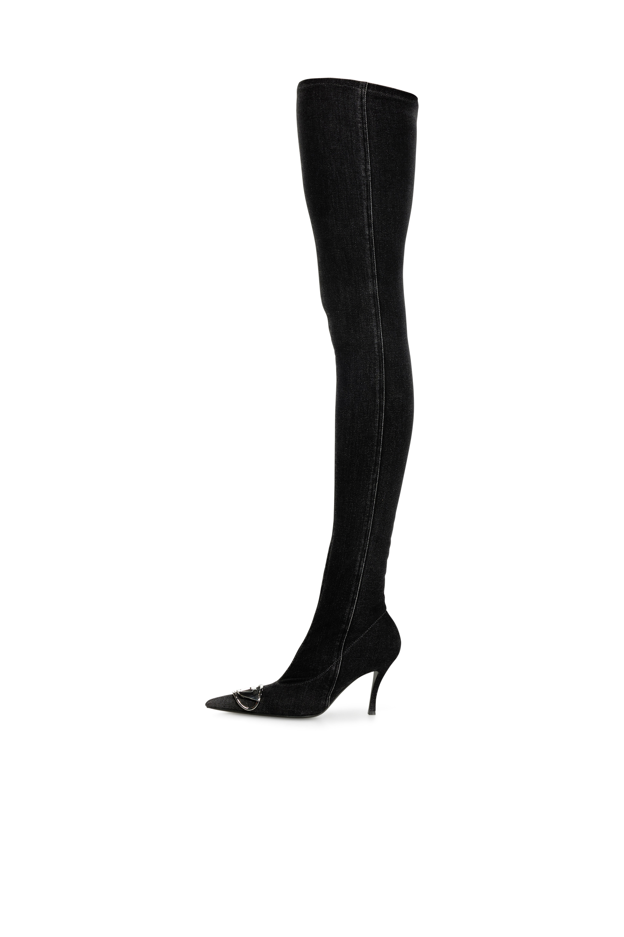 Diesel - D-VENUS TBT D, Female's Over the knee boot in ブラック - 5