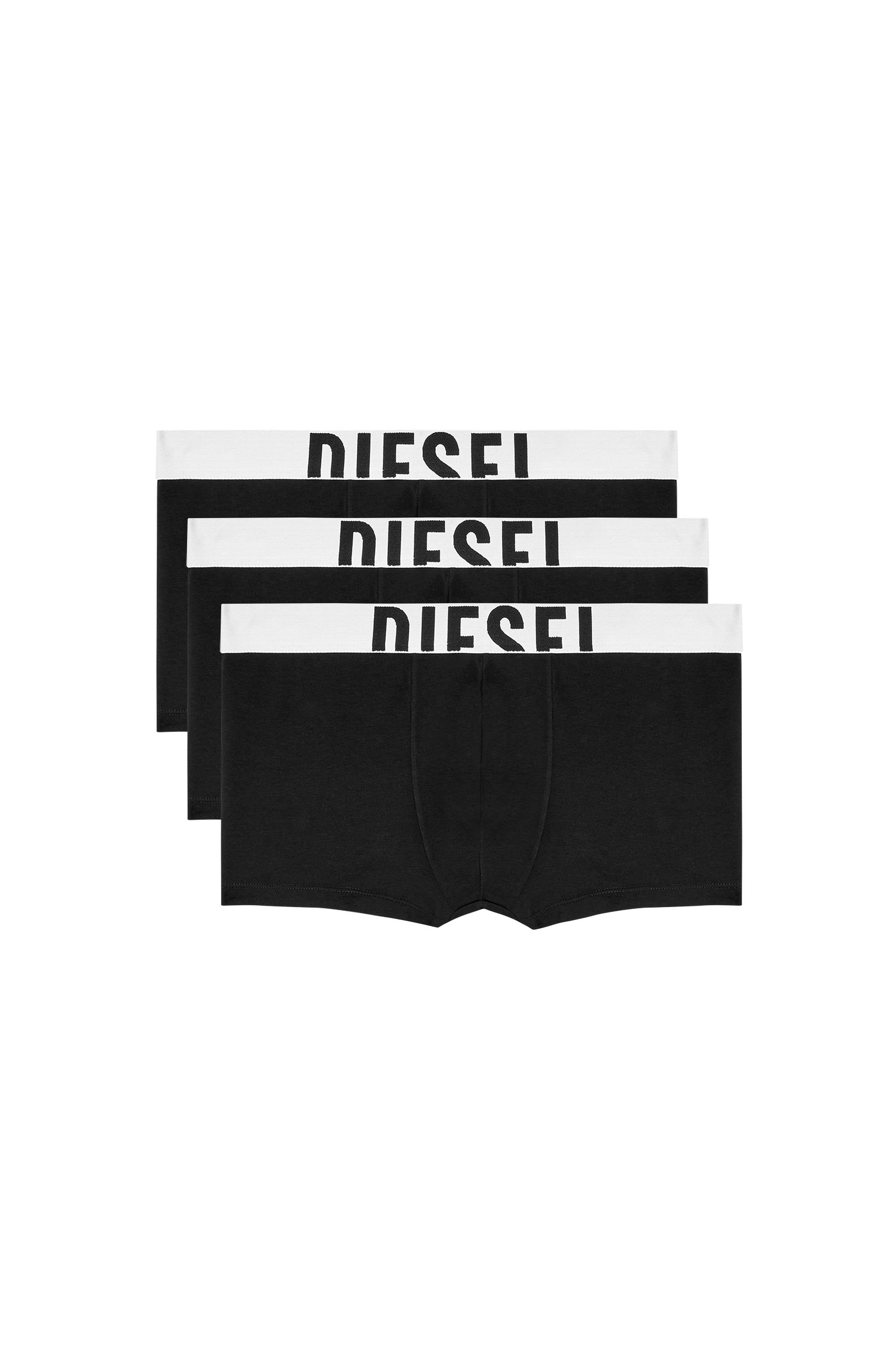 Diesel - DAMIEN-D-POP-3PACK-40, Male's Three-pack boxer briefs in stretch cotton in マルチカラー/ブロック - 1