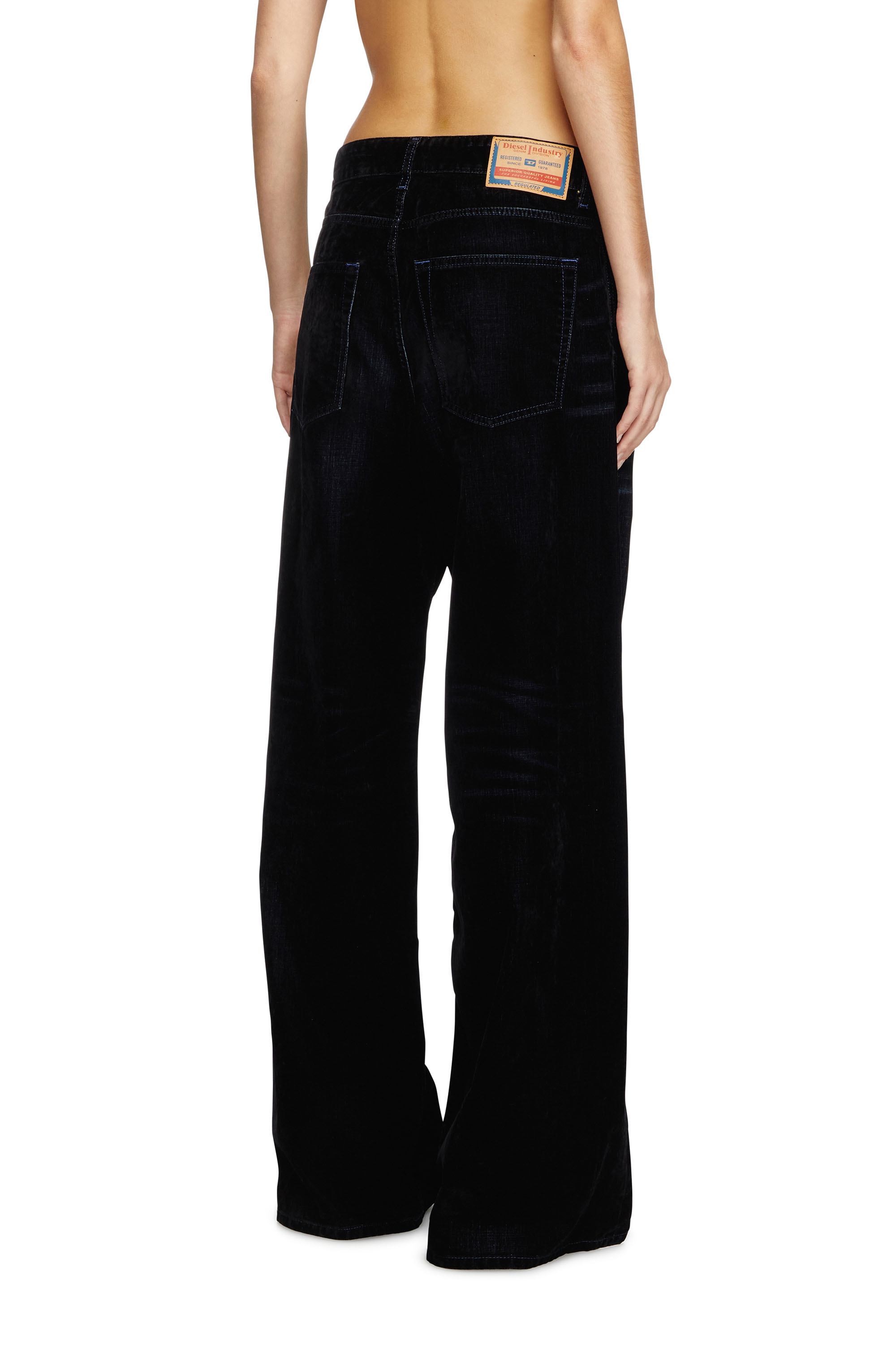 Diesel - Female's Relaxed Jeans 1996 D-Sire 068QY, ダークブルー - 4