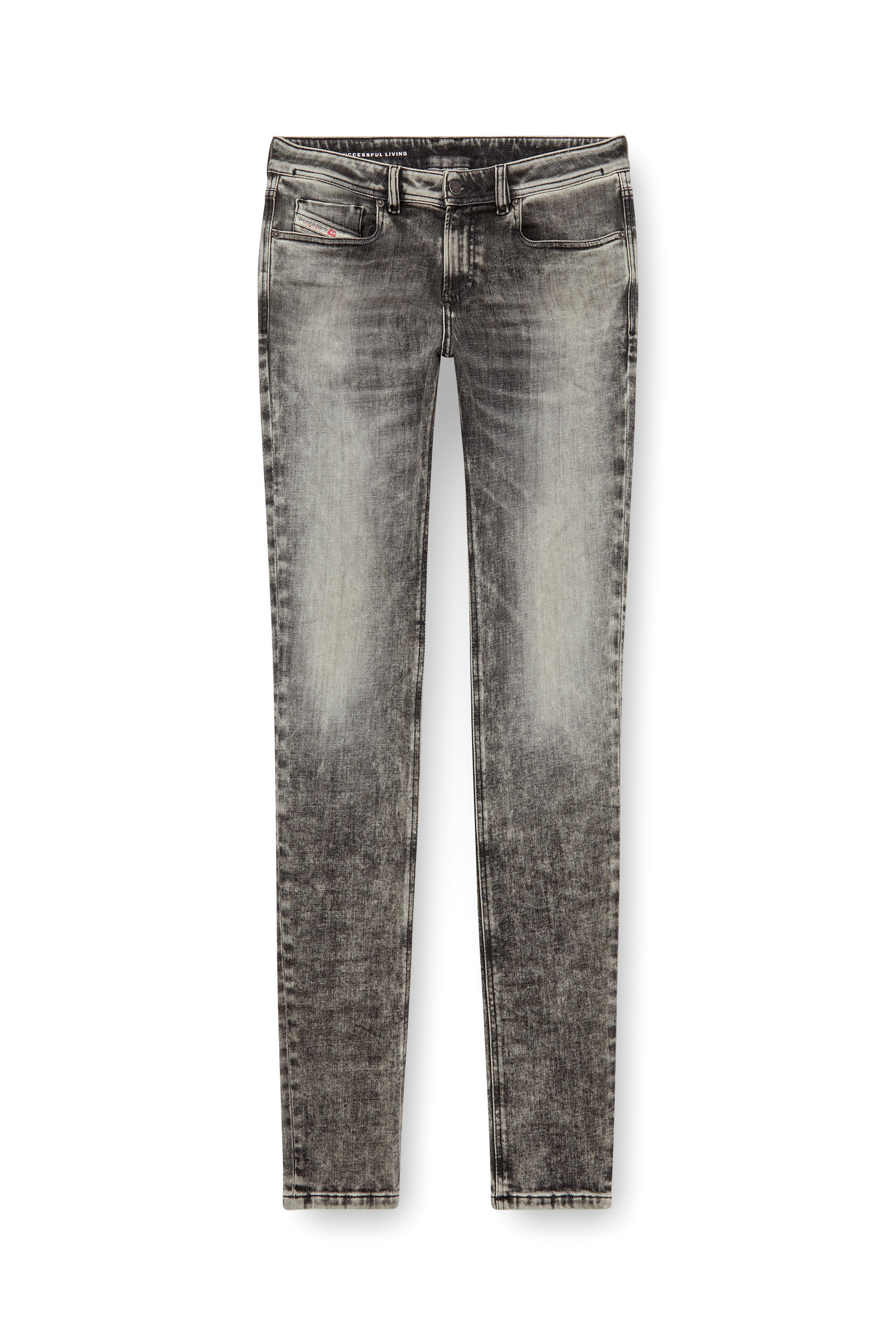 Diesel - Male's Skinny Jeans 1979 Sleenker 09J28, グレー - 3