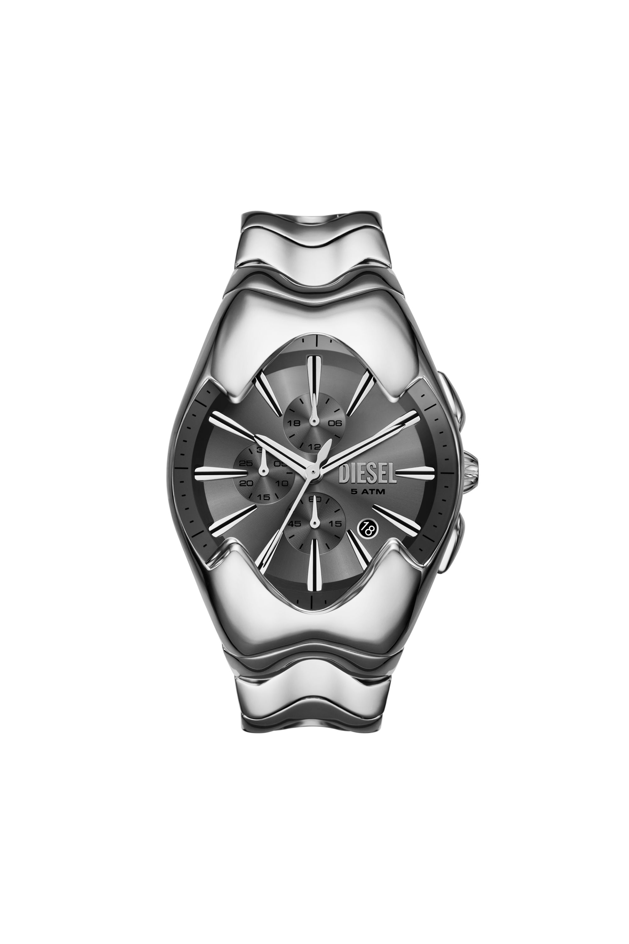 Diesel - DZ4683, Male's Mercurial stainless steel watch in シルバー - 1