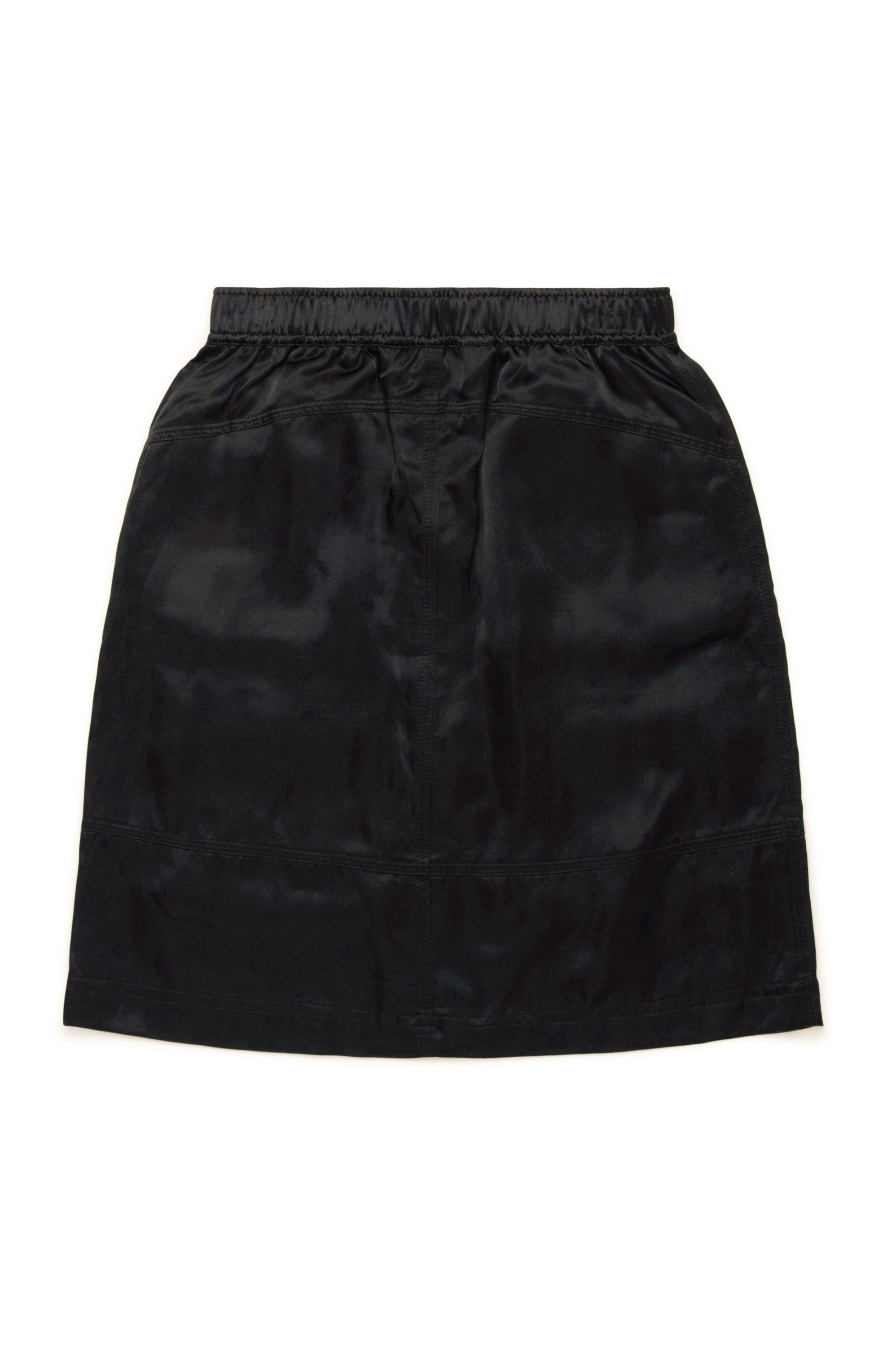 Diesel - GOMIRT, Female's Satin mini skirt with cargo pockets in ブラック - 2