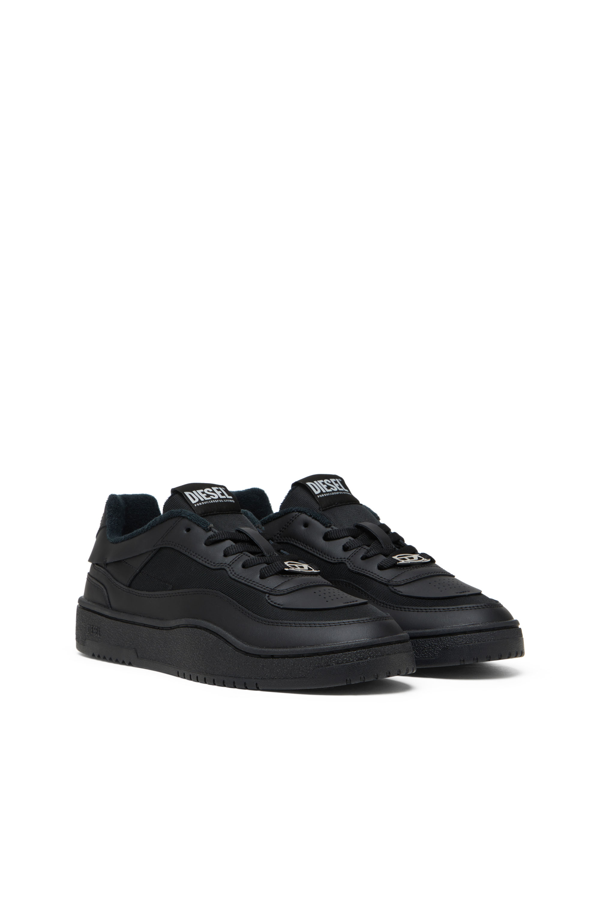 Diesel - S-TRACKER-D LOW, Male's S-Tracker-D-Low top sneaker in ブラック - 2