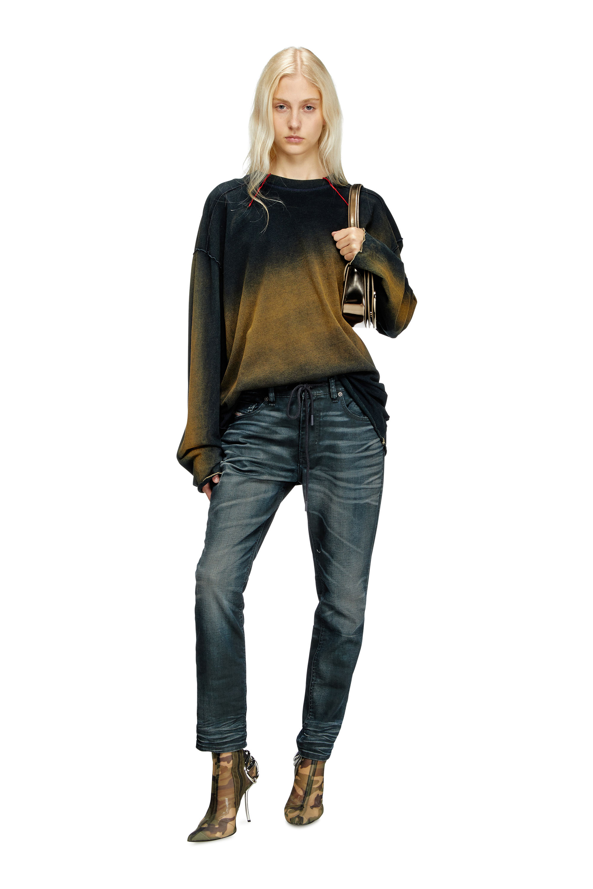 Diesel - Female's Regular 2031 D-Krailey Joggjeans® 068QK, ダークブルー - 2