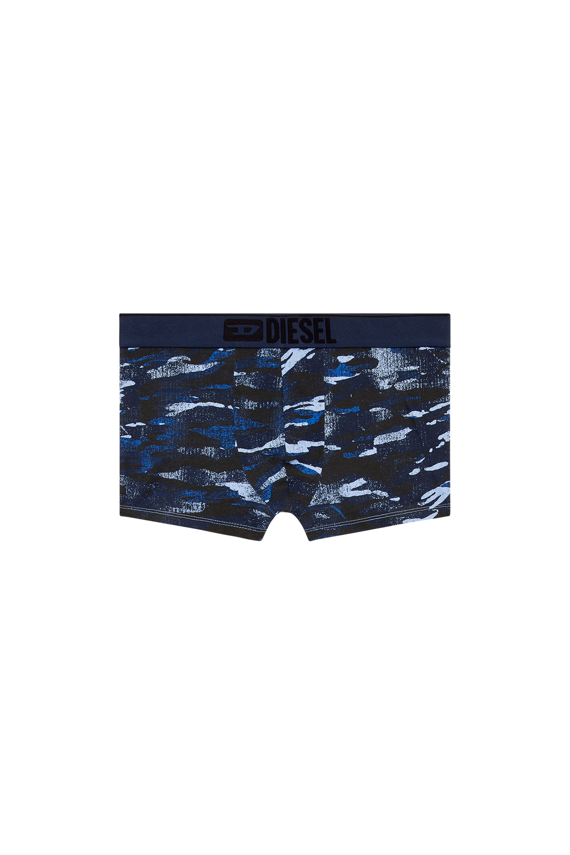 Diesel - UMBX-DAMIEN, Male's Boxer briefs with camo print in ブルー - 4