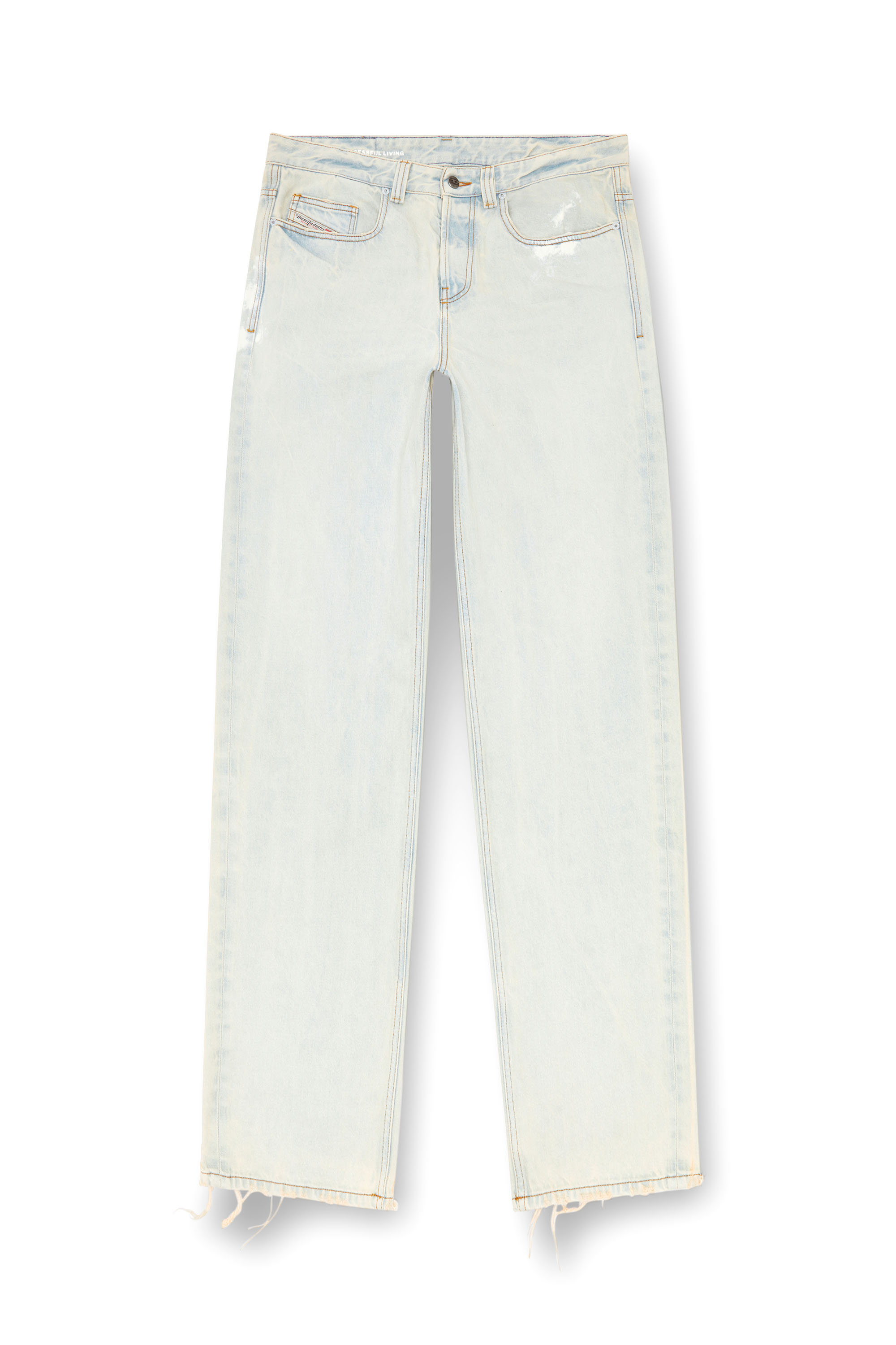 Diesel - Male Straight Jeans 2001 D-Macro 09J81, ライトブルー - Image 5
